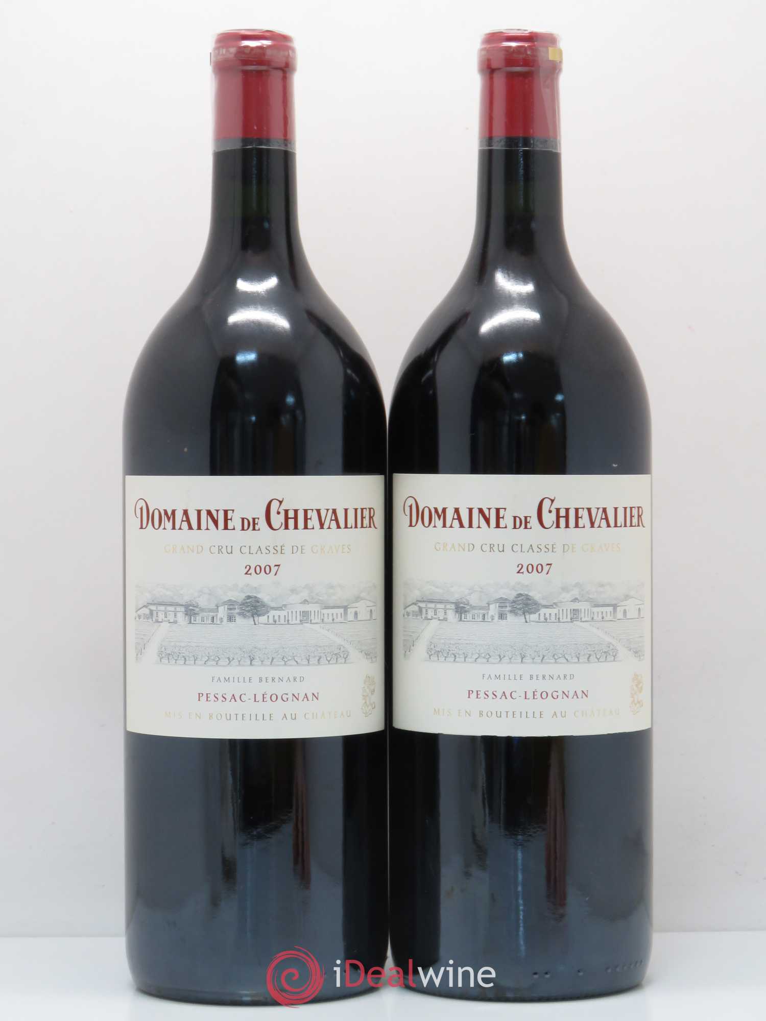 Domaine de Chevalier Cru Classé de Graves 2007 - Lot de 2 magnums - 0