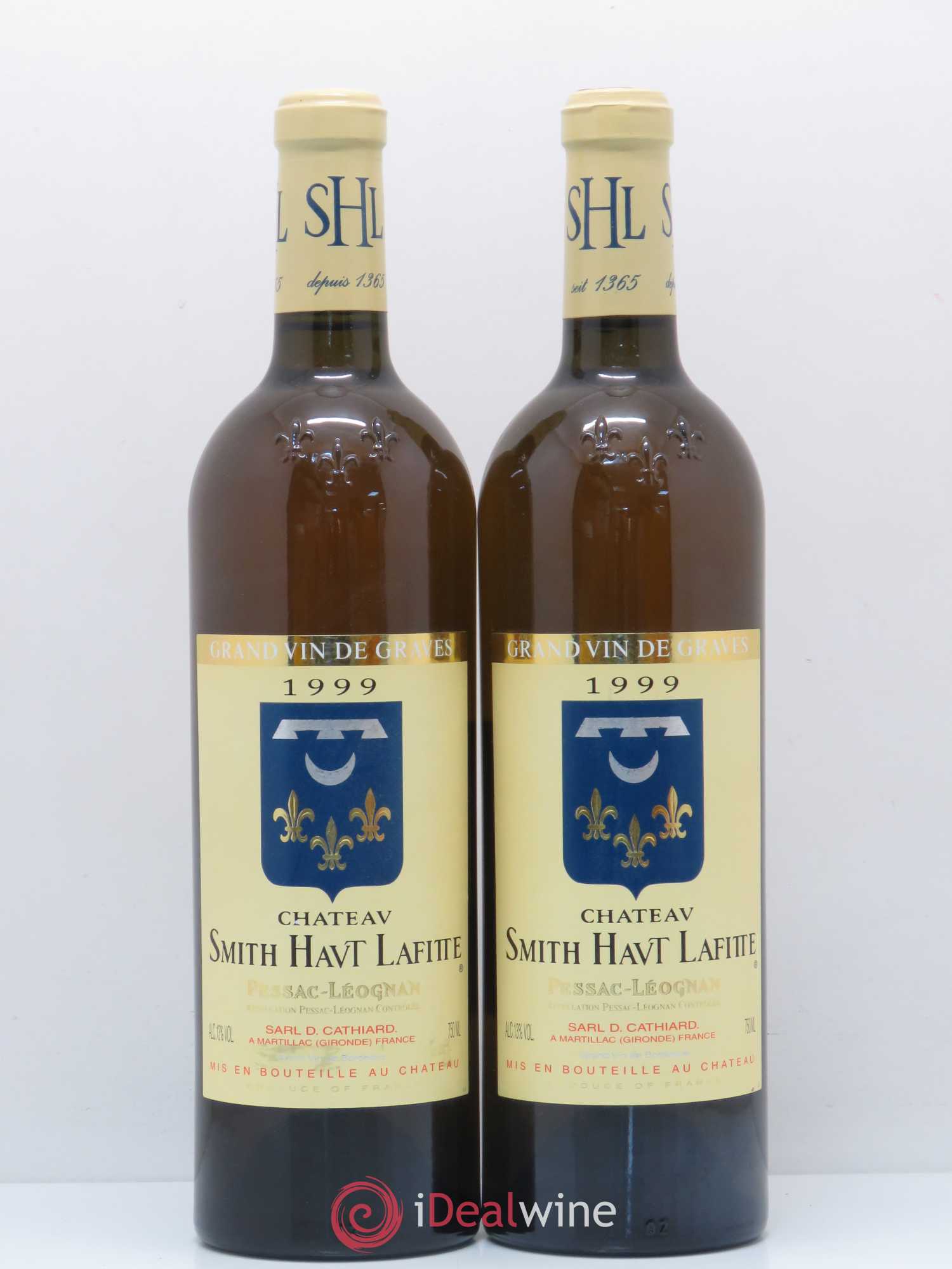 Château Smith Haut Lafitte 1999 - Lot de 2 bouteilles - 0