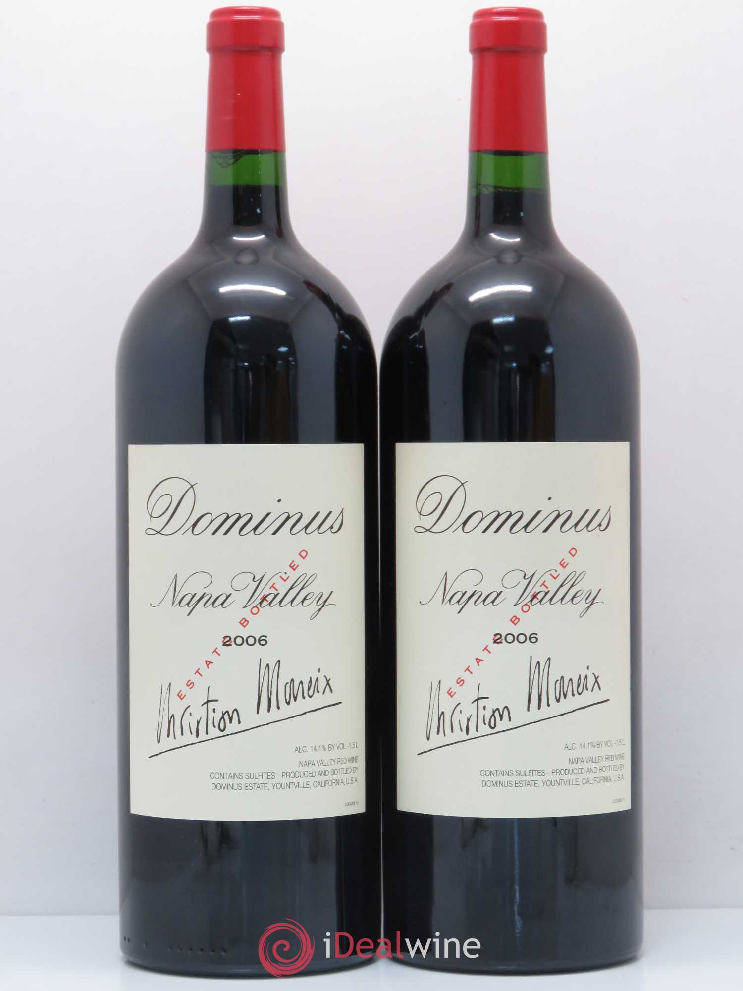Napa Valley Dominus Christian Moueix 2006 - Lot de 2 magnums - 0
