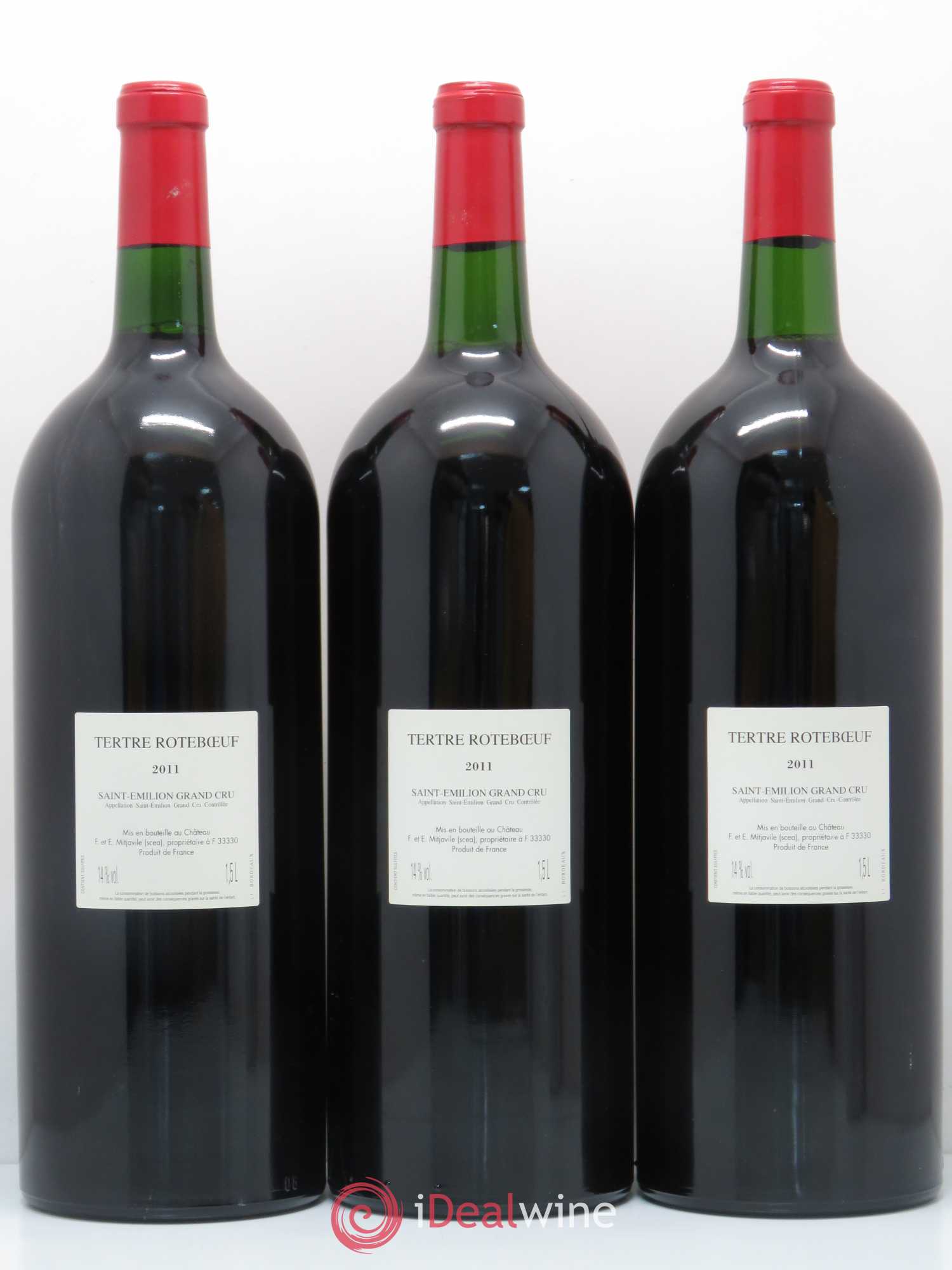 Château Tertre Roteboeuf 2011 - Lot de 3 magnums - 1