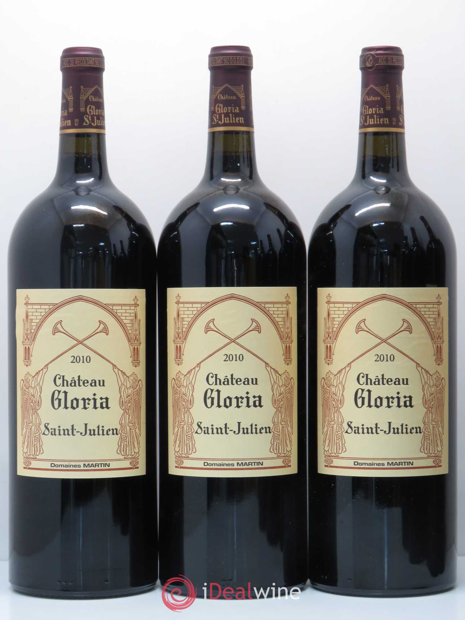 Château Gloria 2010 - Lot de 6 magnums - 1