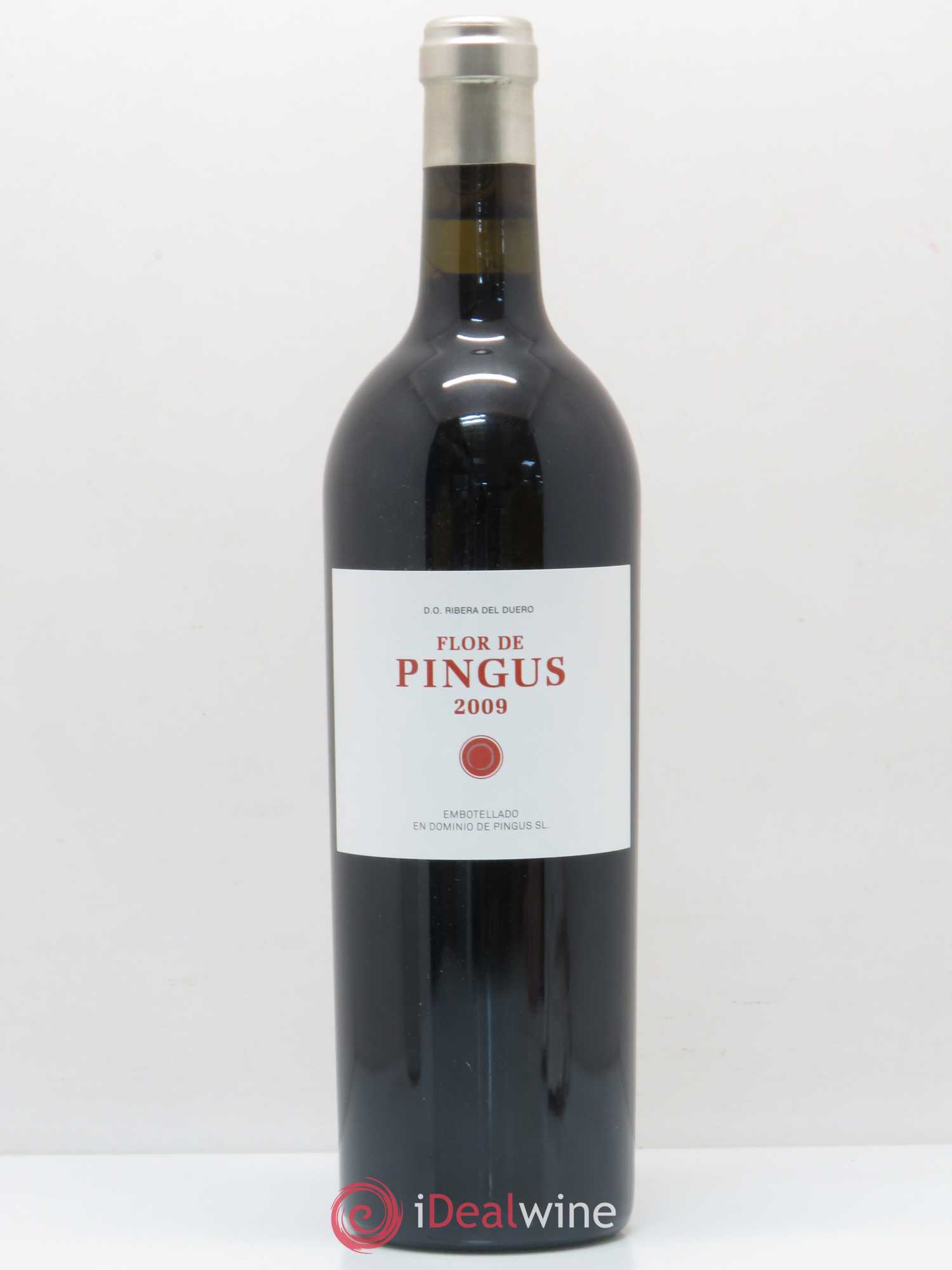 Ribera Del Duero Flor de Pingus Dominio de Pingus - Peter Sisseck 2009 - Lot de 1 bouteille - 0