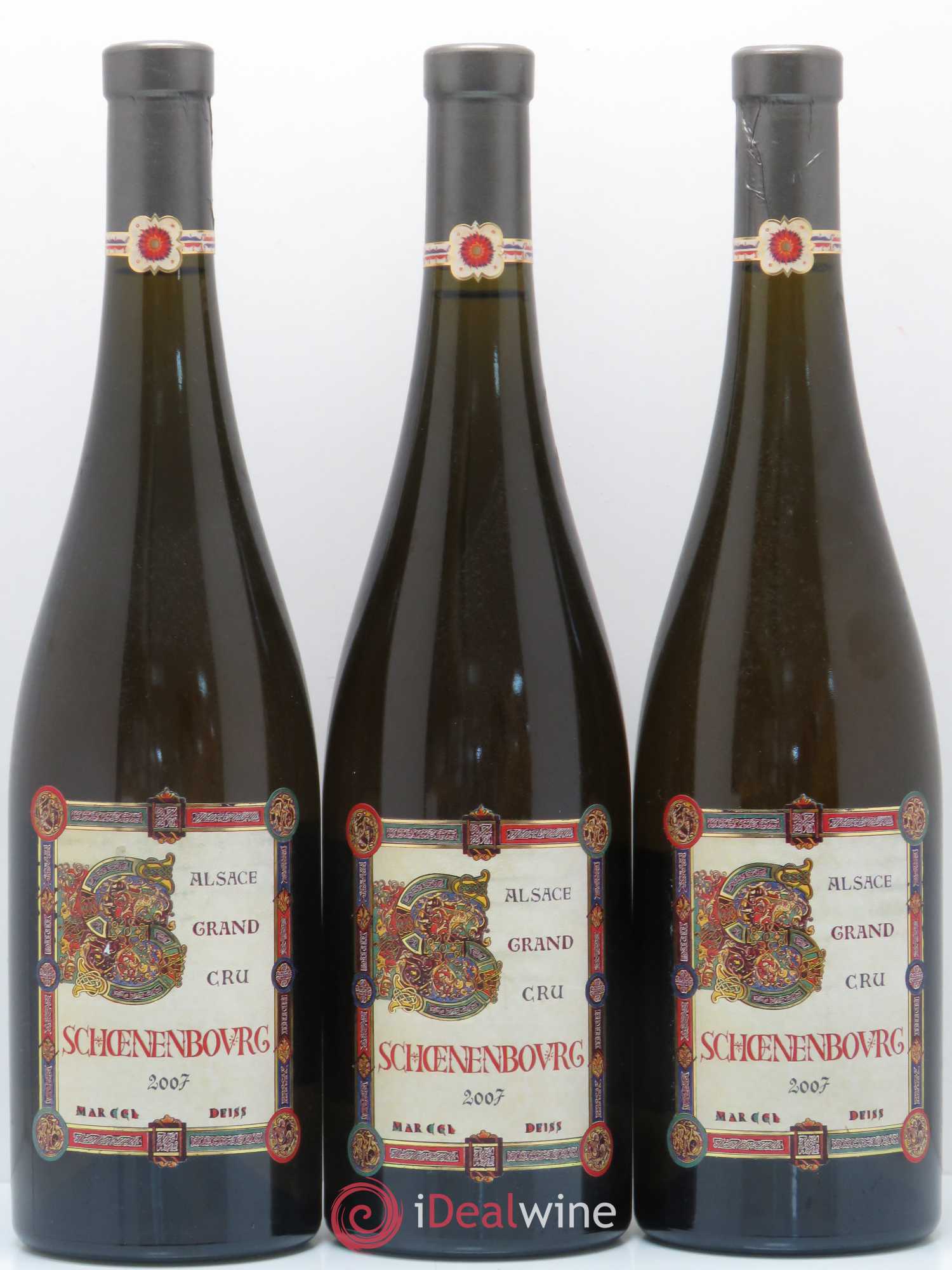 Alsace Grand Cru Schoenenbourg Marcel Deiss (Domaine) 2007 - Lot de 3 bouteilles - 0