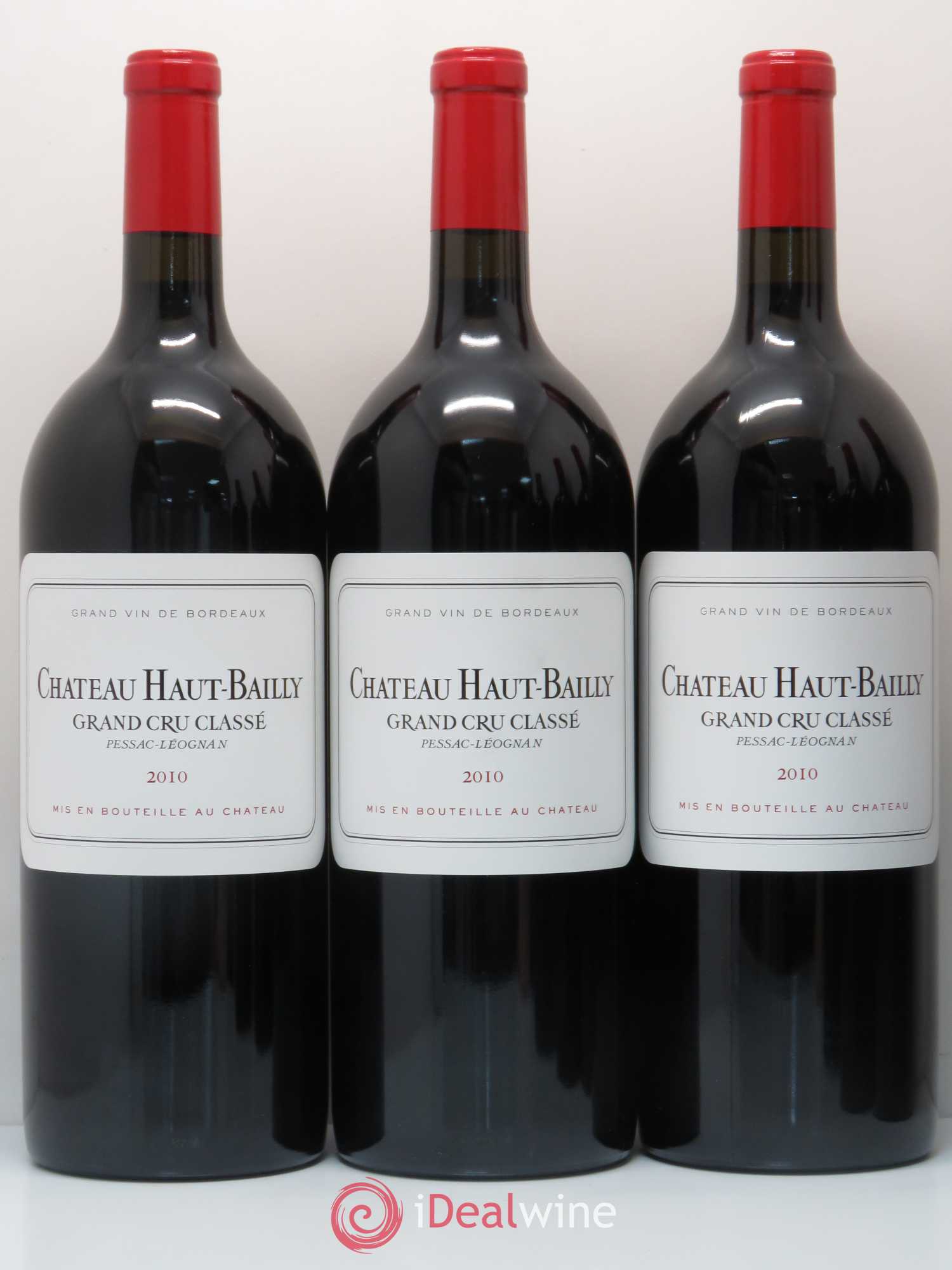 Château Haut-Bailly Cru Classé de Graves 2010 - Lot de 6 magnums - 1