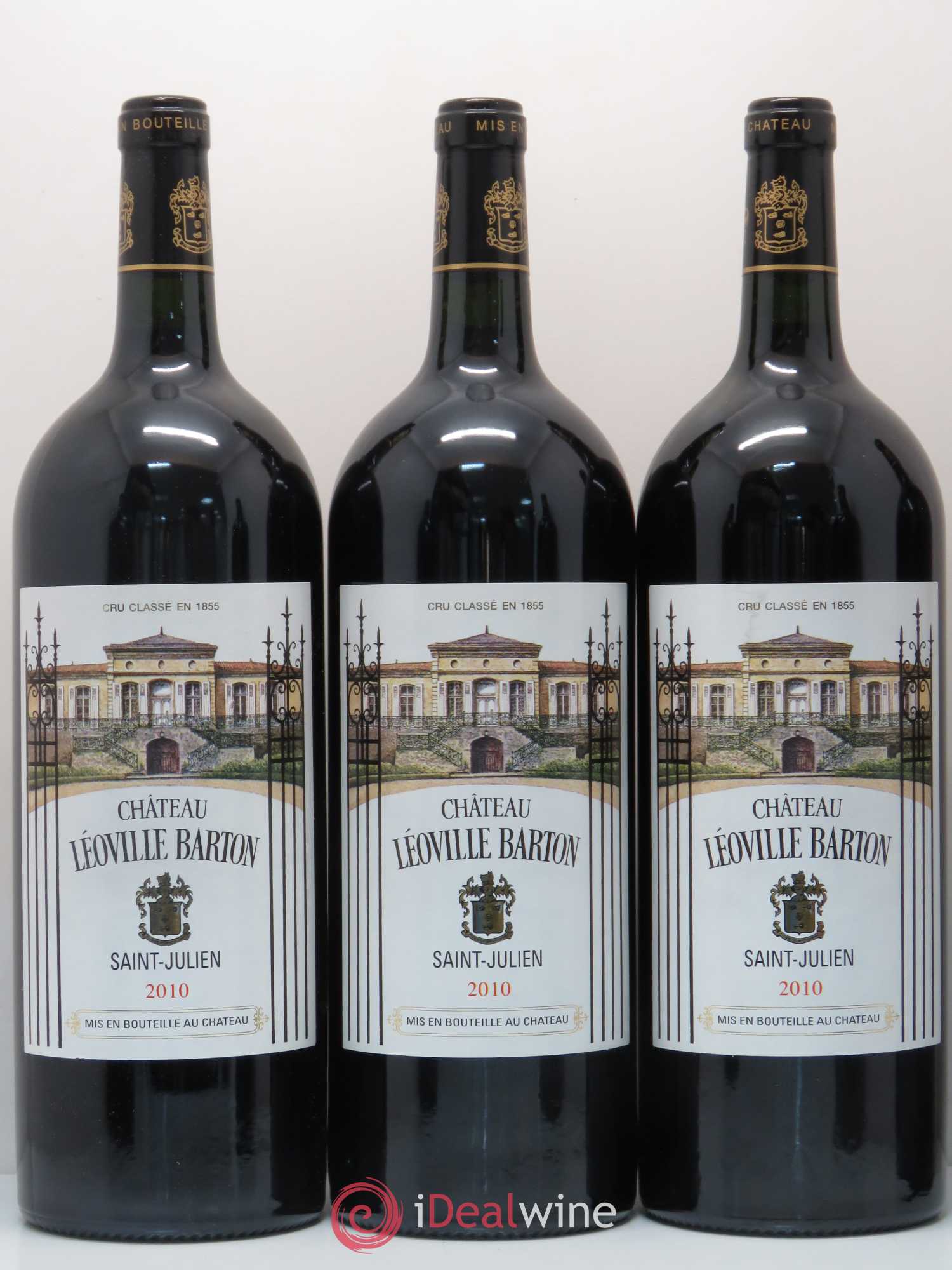 Château Léoville Barton 2ème Grand Cru Classé 2010 - Lot de 6 magnums - 3