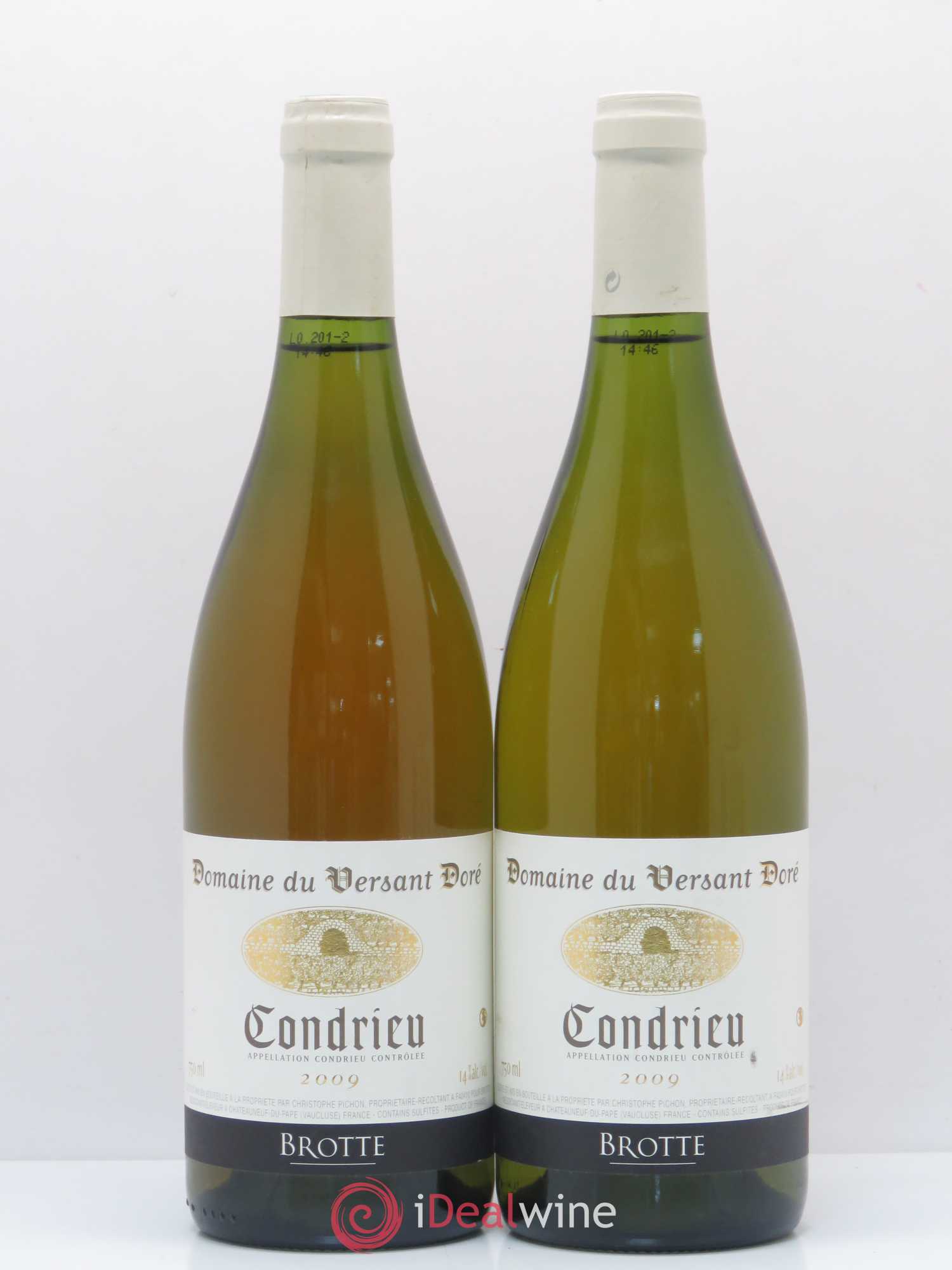 Condrieu Domaine du Versant Doré 2009 - Posten von 2 Flaschen - 0