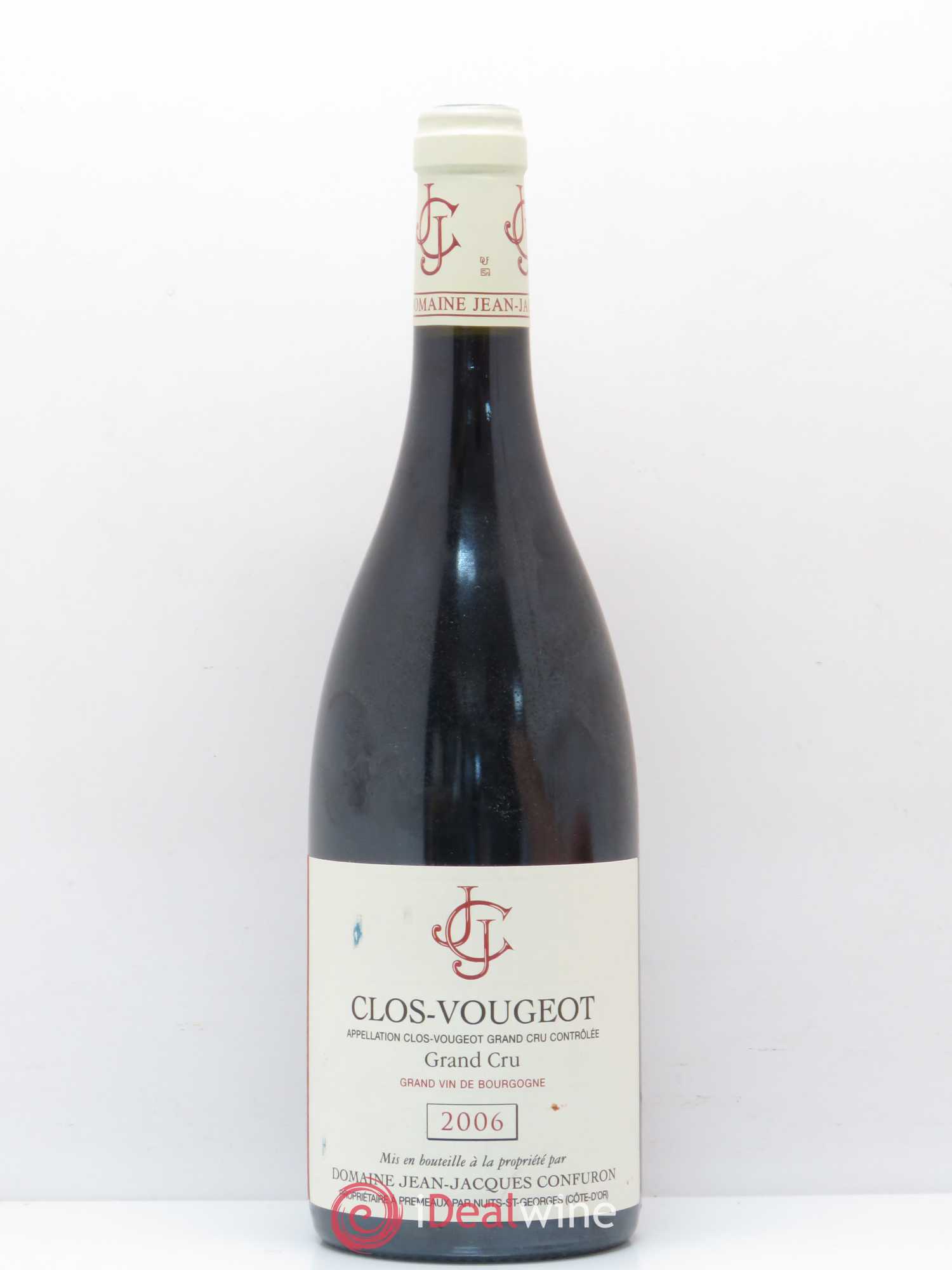Clos de Vougeot Grand Cru Christian Confuron 2006 - Lot de 1 bouteille - 0