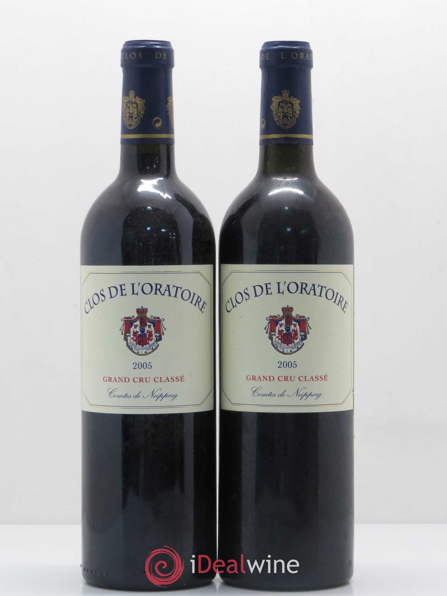 Clos de l'Oratoire Grand Cru Classé 2005 - Lot de 2 bouteilles - 0