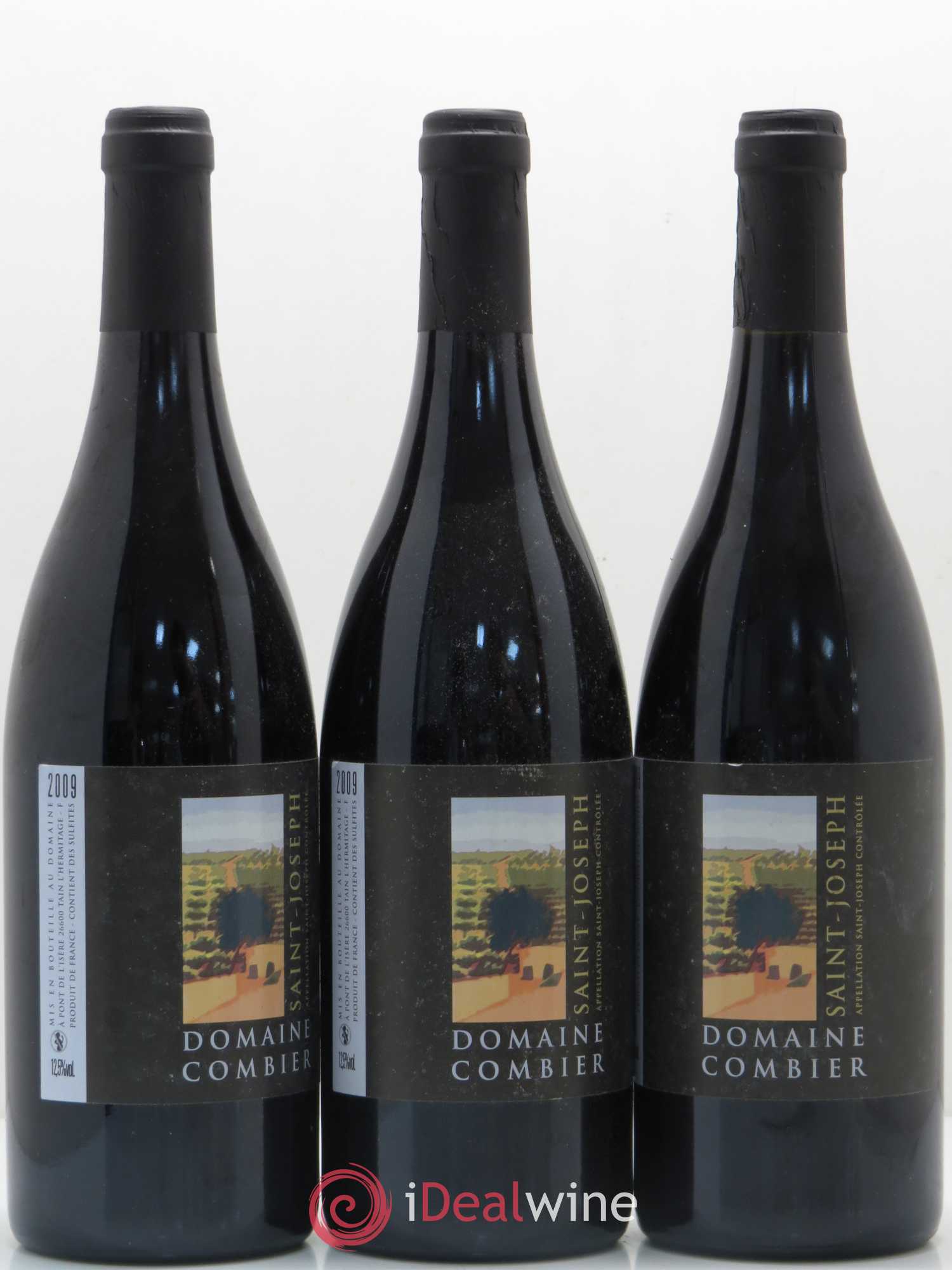 Saint-Joseph Combier 2009 - Lot de 5 bouteilles - 1