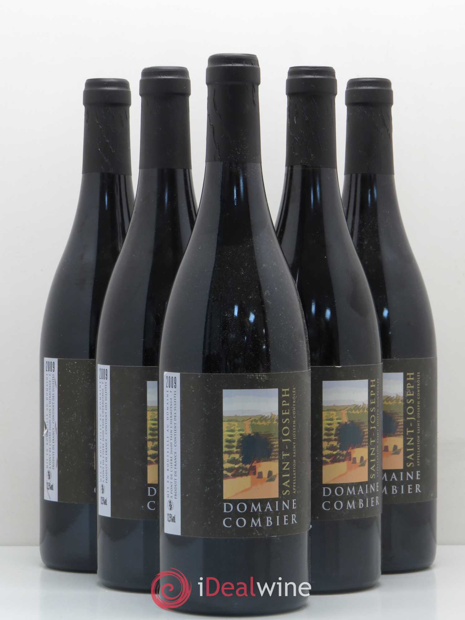 Saint-Joseph Combier 2009 - Lot de 5 bouteilles - 0