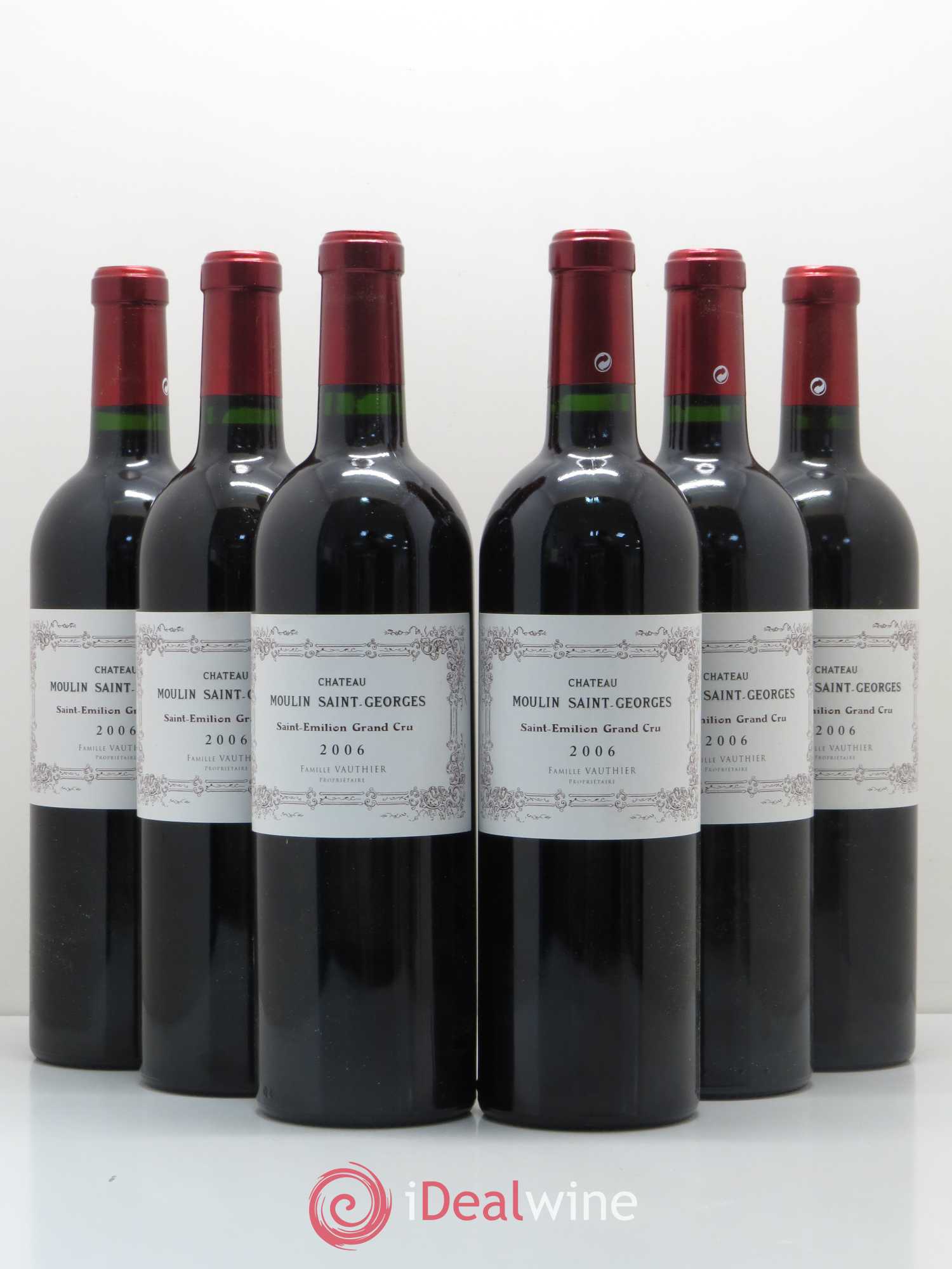 Château Moulin Saint Georges 2006 - Lot de 6 bouteilles - 0