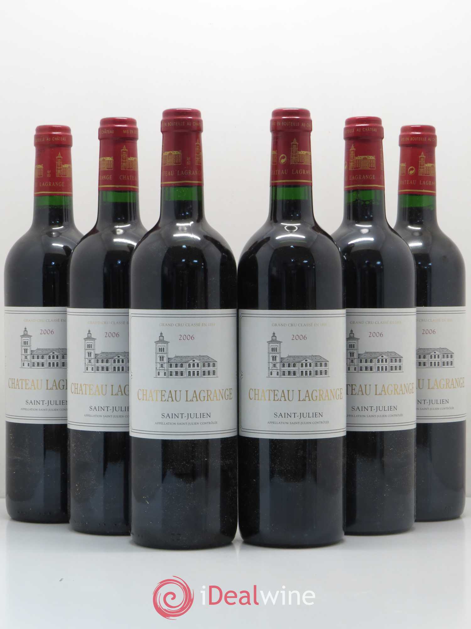 Château Lagrange 3ème Grand Cru Classé 2006 - Lot de 6 bouteilles - 0