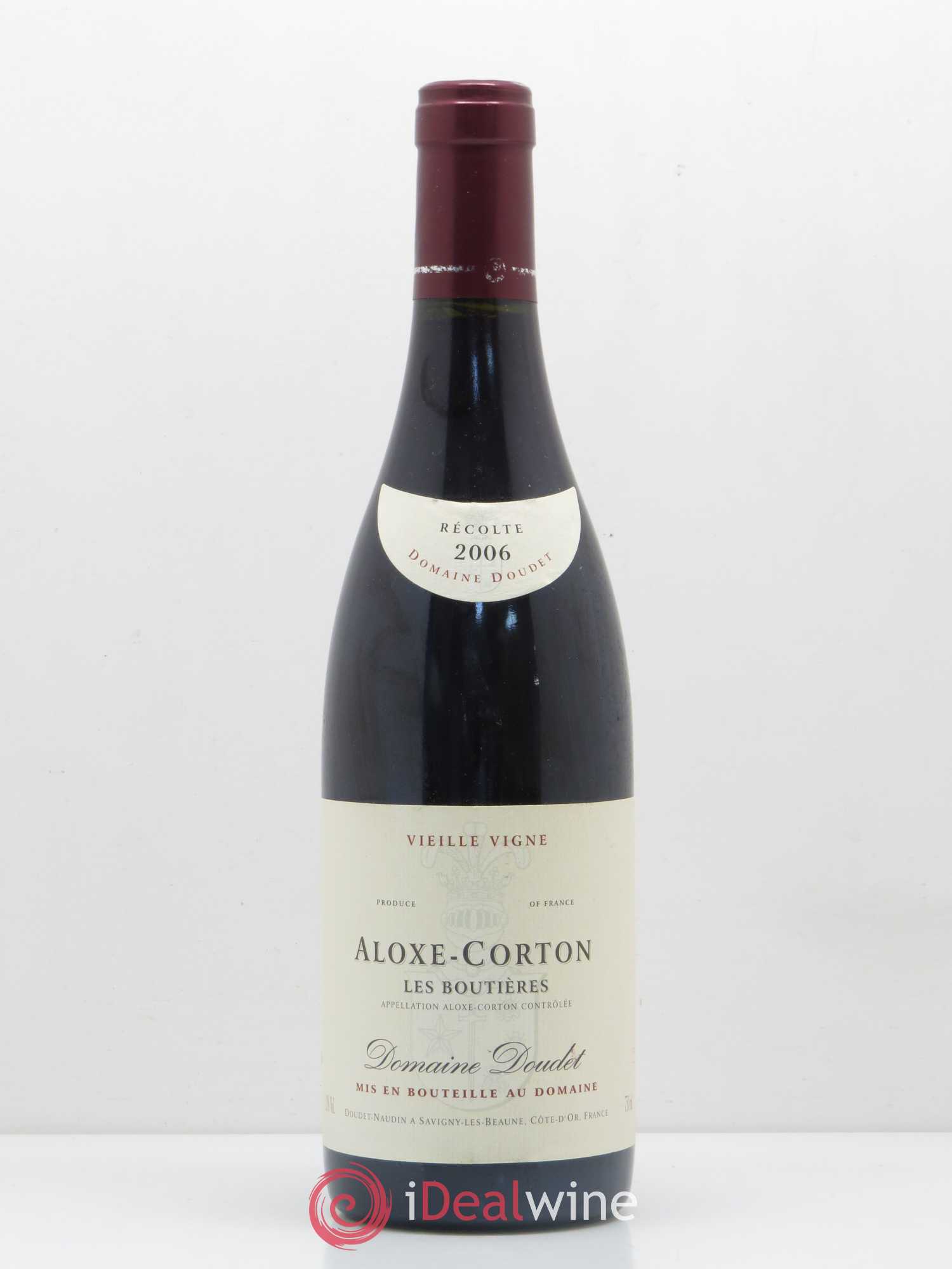 Aloxe-Corton Les Bouttieres Vieilles vignes Doudet 2006 - Posten von 1 Flasche - 0