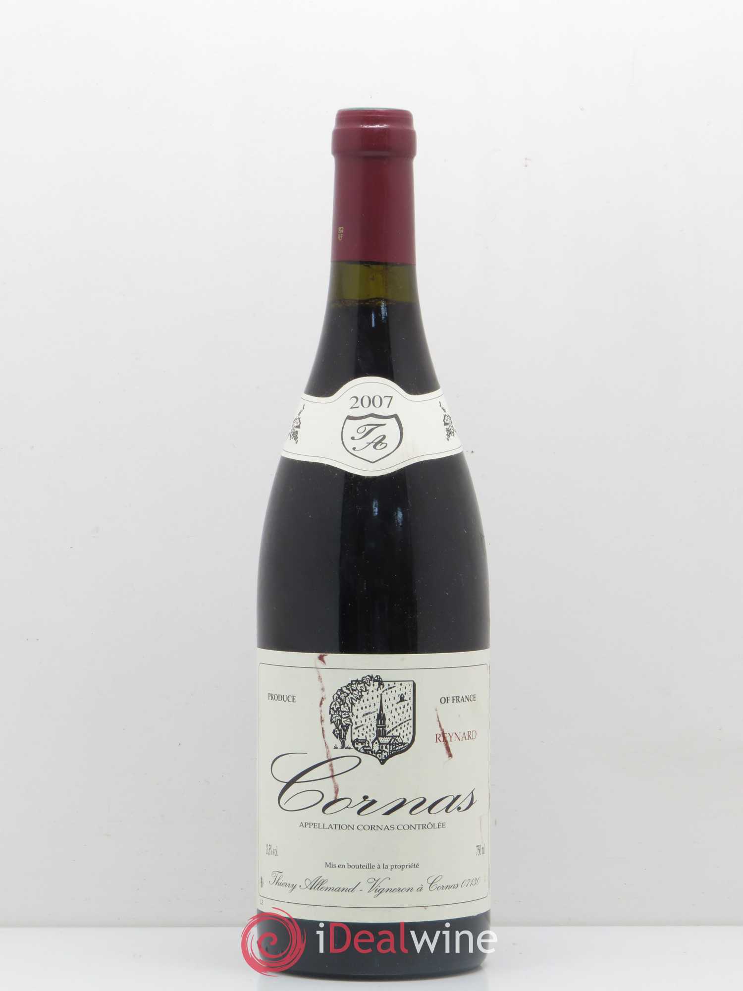 Cornas Reynard Thierry Allemand 2007 - Lot de 1 bouteille - 0