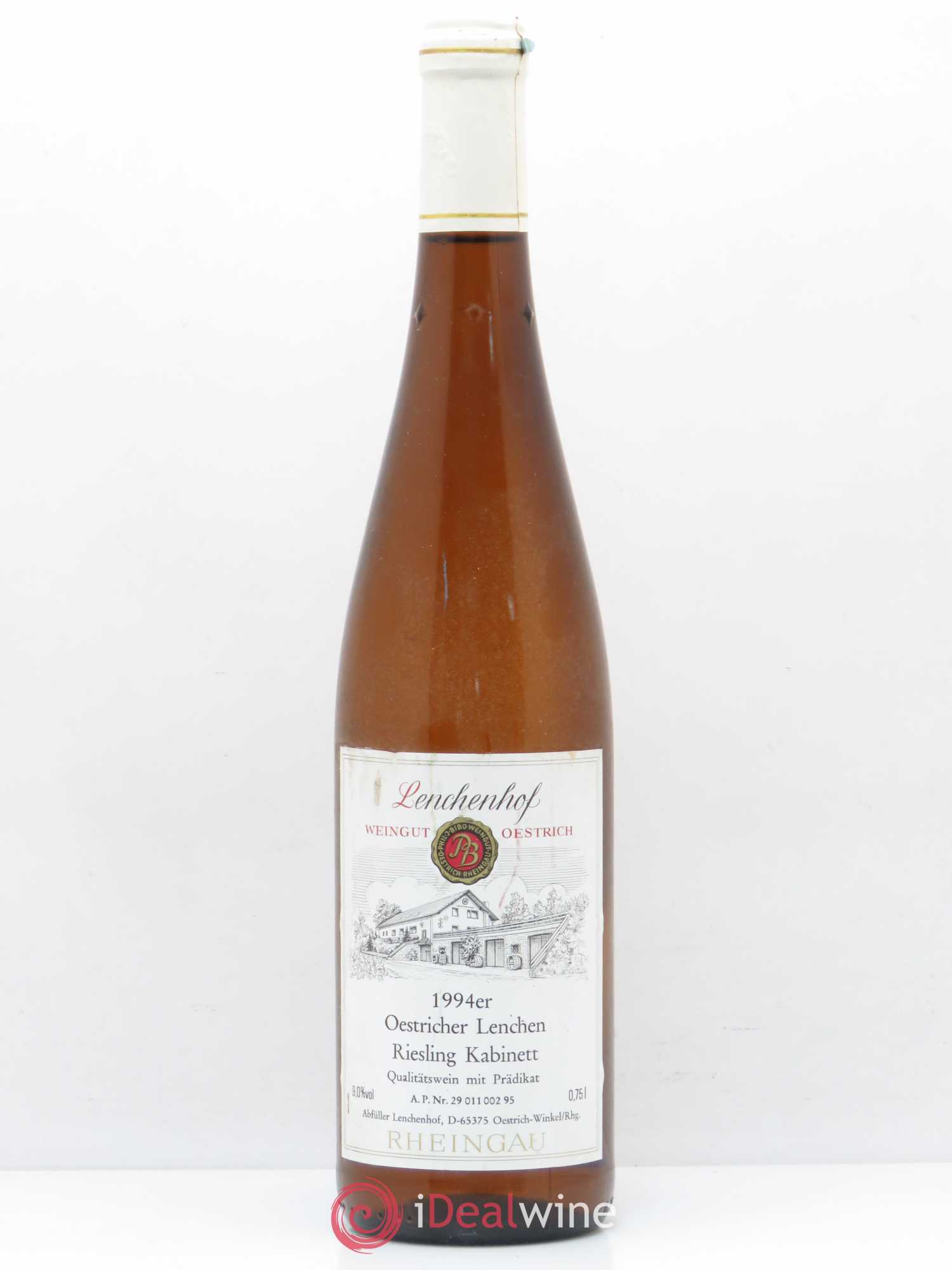 Riesling Lenchenhof Kabinett 1994 - Posten von 1 Flasche - 0