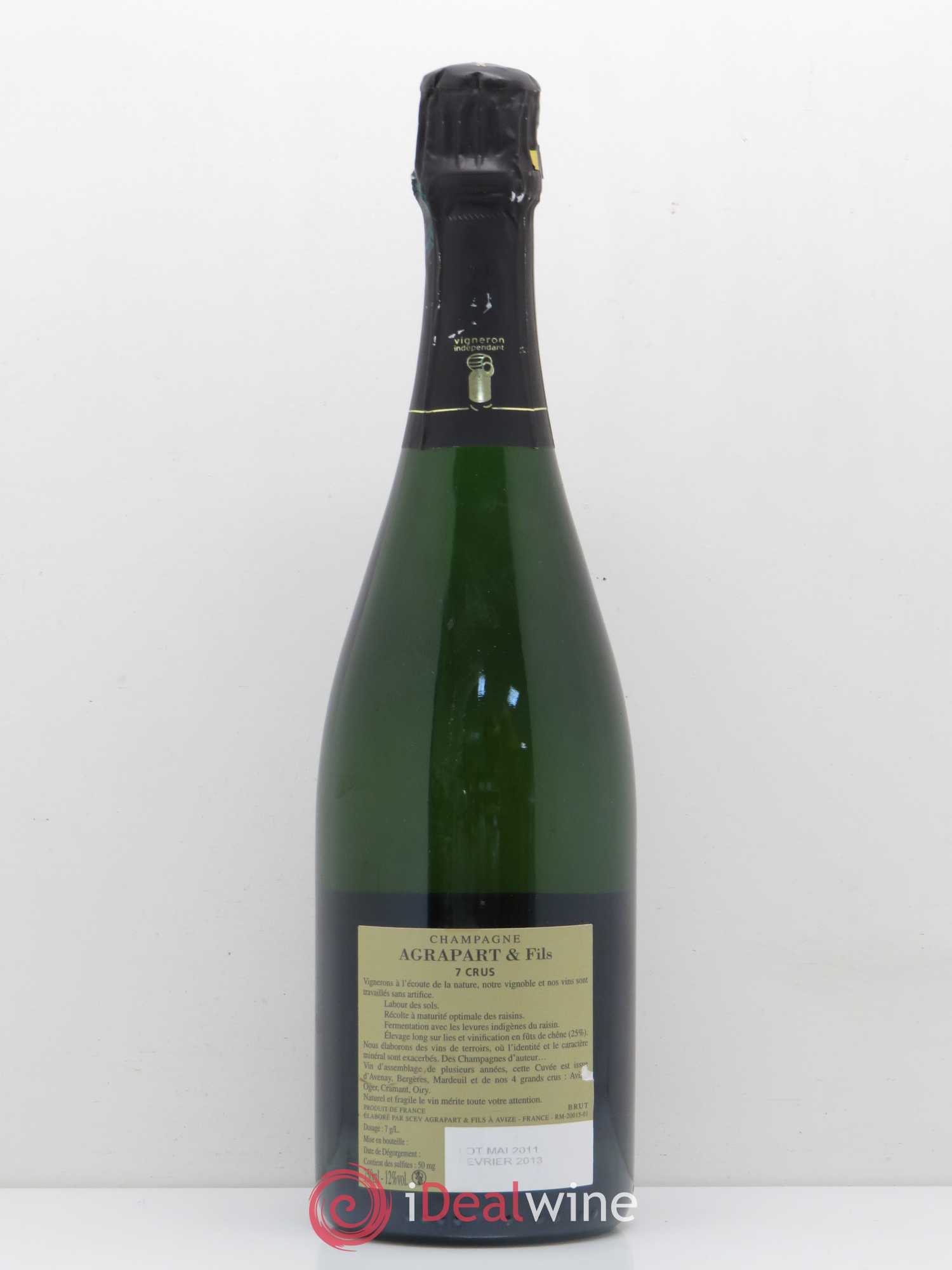 7 Crus Brut Agrapart & Fils - Lot de 1 bouteille - 1