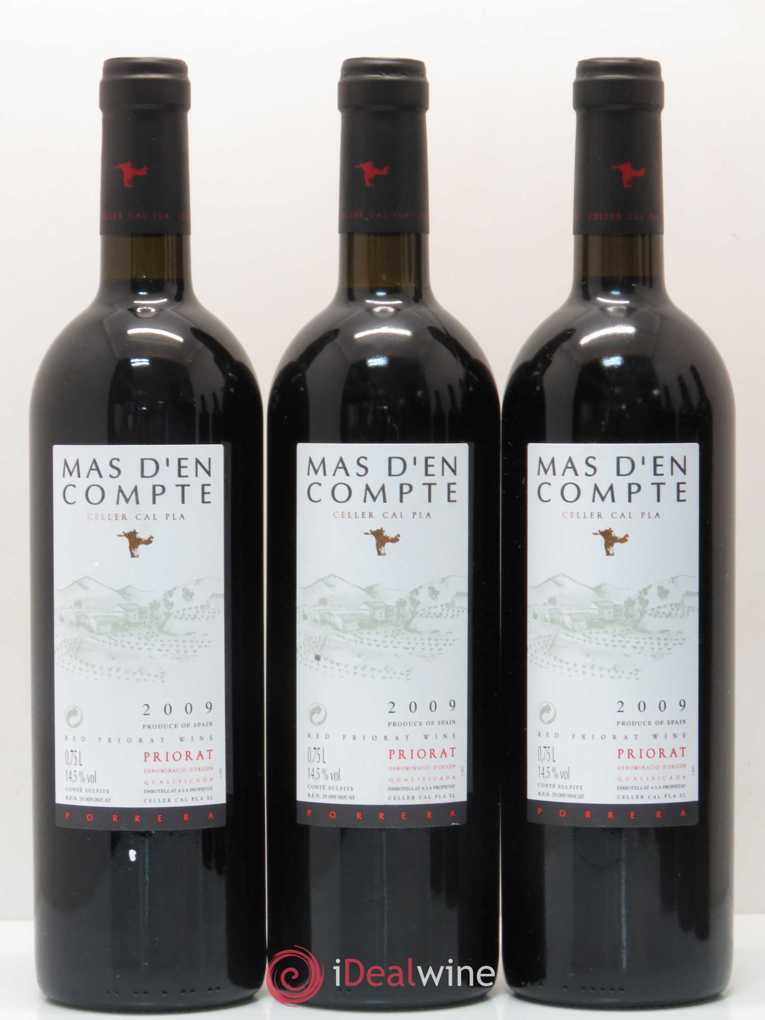 Priorat DOCA Mas d'En Compte 2009 - Lot de 6 bouteilles - 1