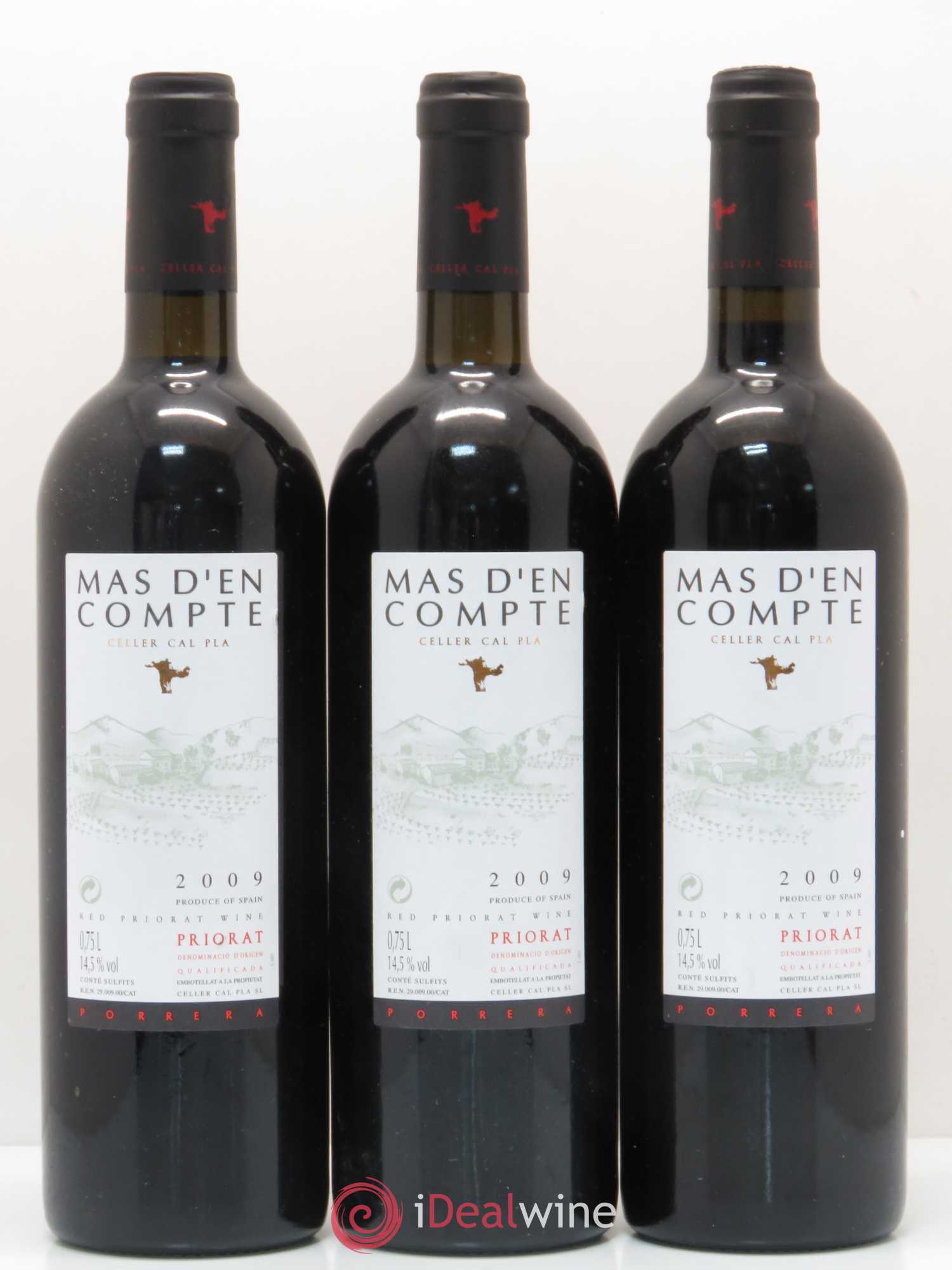 Priorat DOCA Mas d'En Compte 2009 - Lot de 6 bouteilles - 2