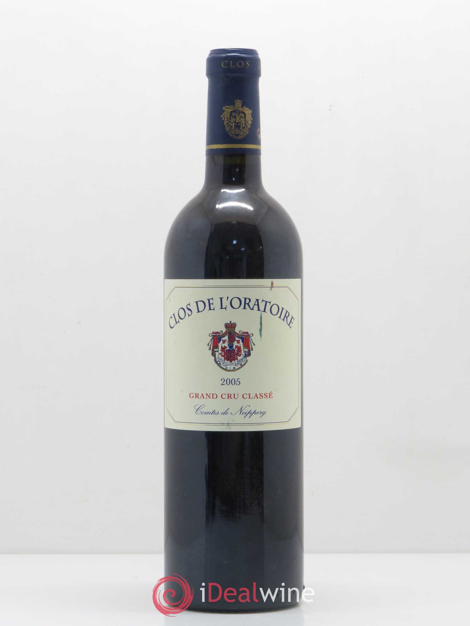 Clos de l'Oratoire Grand Cru Classé 2005 - Lot de 1 bouteille - 0