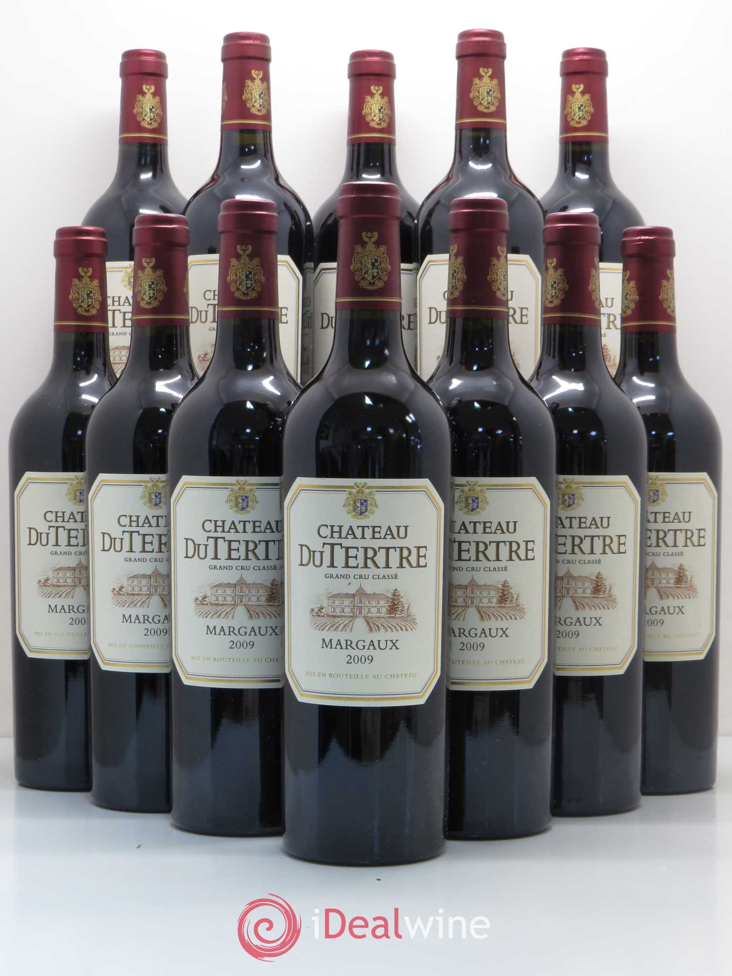 Château du Tertre 5ème Grand Cru Classé 2009 - Lot de 12 bouteilles - 0