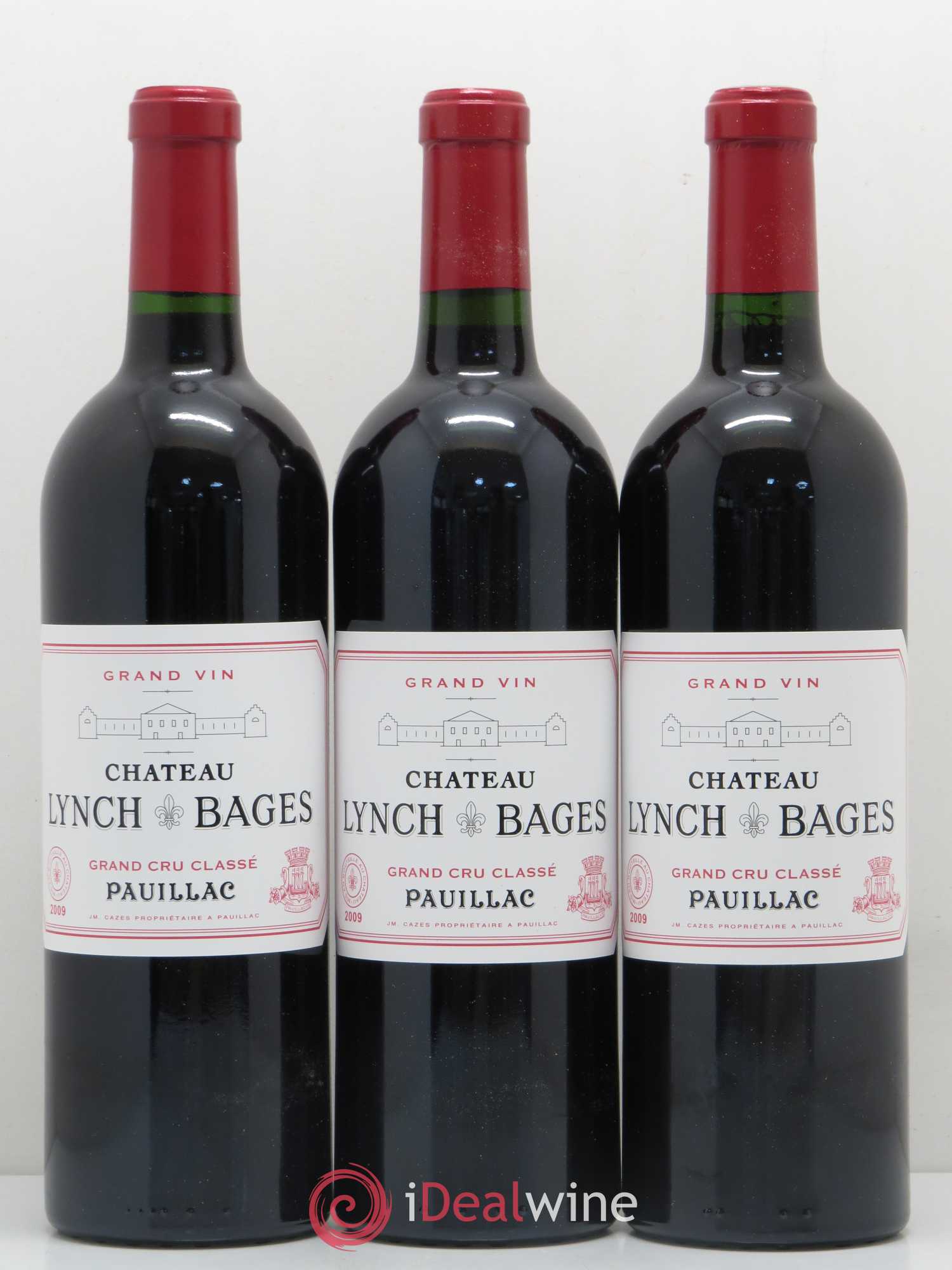 Château Lynch Bages 5ème Grand Cru Classé 2009 - Lot de 12 bouteilles - 1