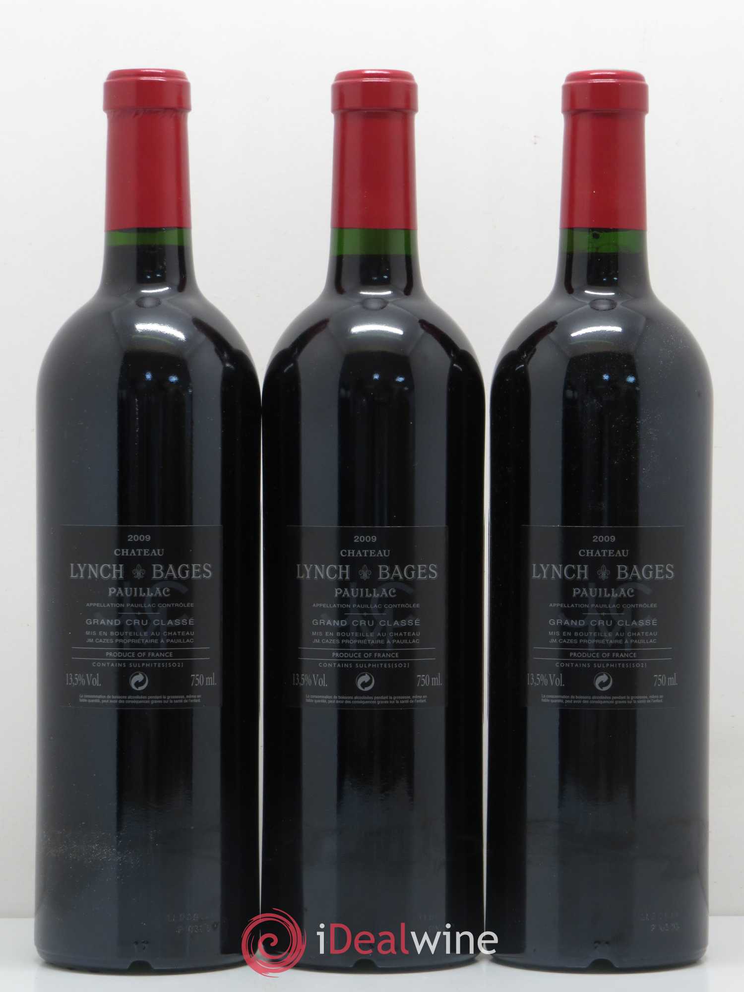 Château Lynch Bages 5ème Grand Cru Classé 2009 - Lot de 12 bouteilles - 2