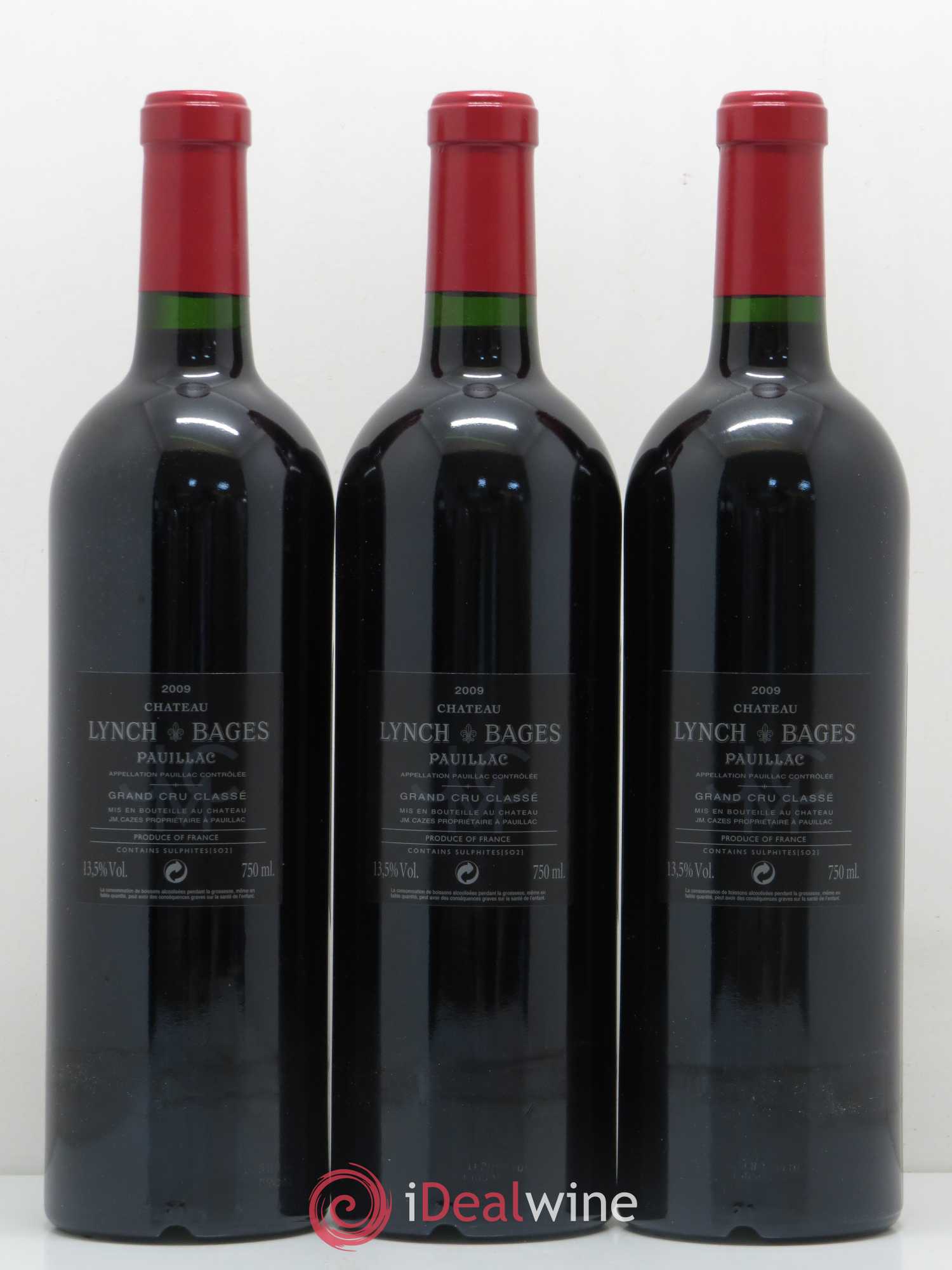 Château Lynch Bages 5ème Grand Cru Classé 2009 - Lot de 12 bouteilles - 4