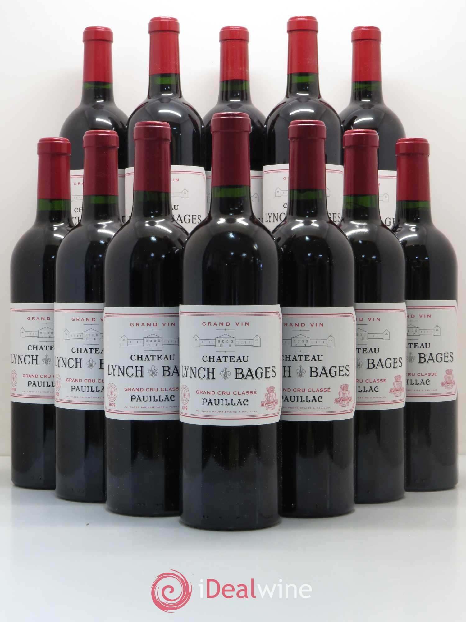 Château Lynch Bages 5ème Grand Cru Classé 2009 - Lot de 12 bouteilles - 0