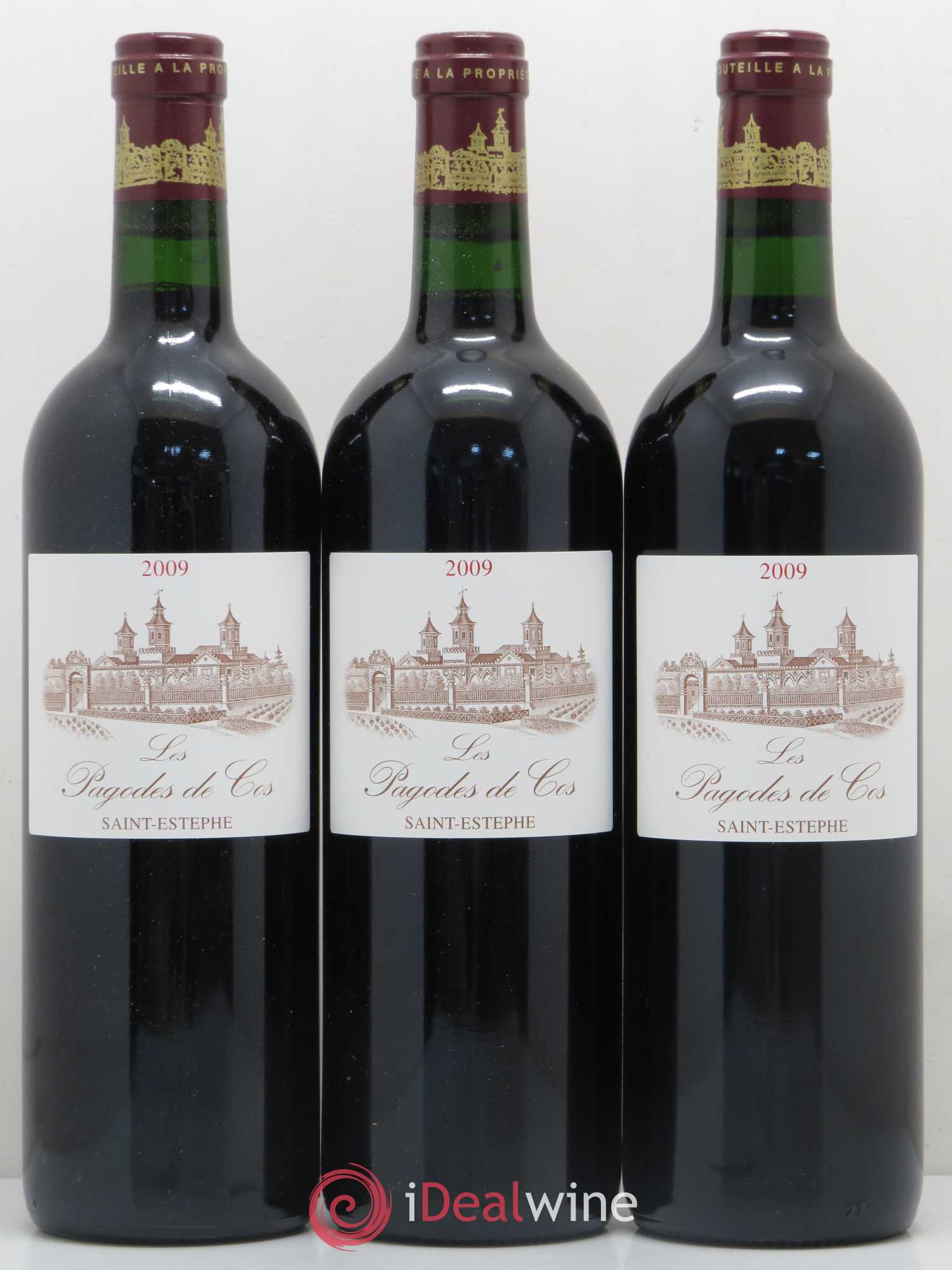 Les Pagodes de Cos Second Vin 2009 - Posten von 12 Flaschen - 1