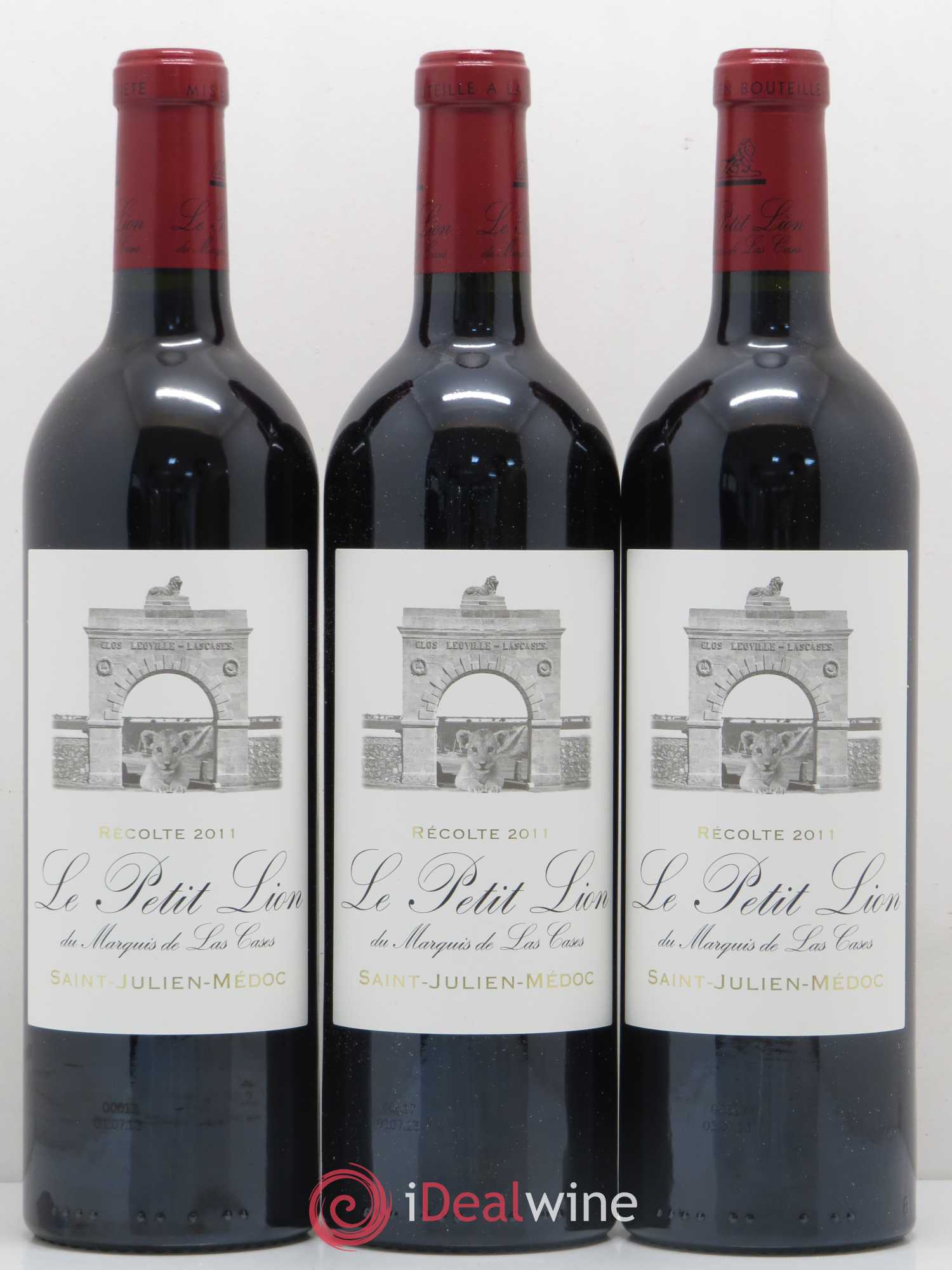 Le Petit Lion du Marquis de Las Cases Second Vin 2011 - Lot de 12 bouteilles - 1