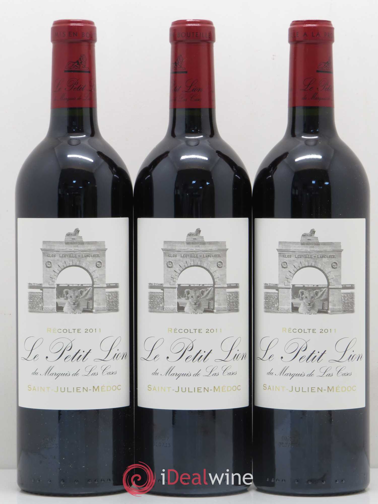 Le Petit Lion du Marquis de Las Cases Second Vin 2011 - Lot de 12 bouteilles - 2
