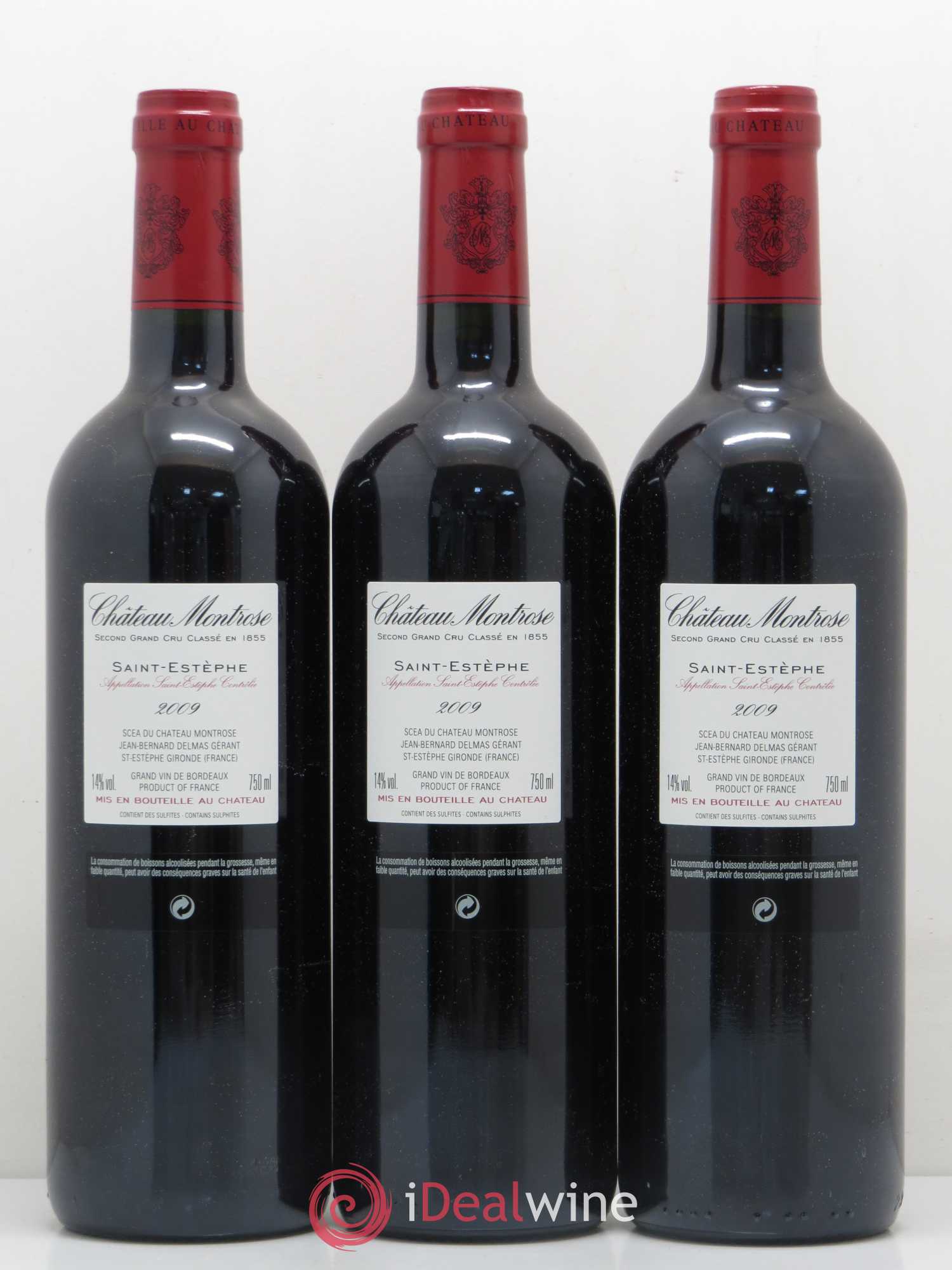 Château Montrose 2ème Grand Cru Classé 2009 - Lot de 6 bouteilles - 2