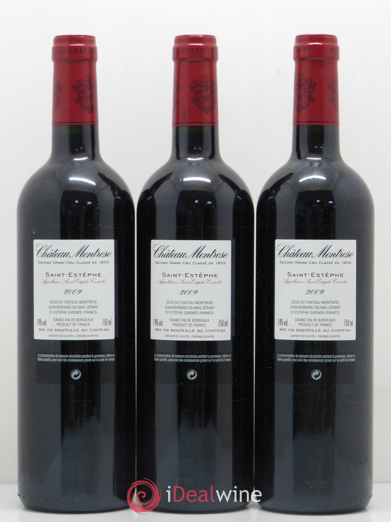 Château Montrose 2ème Grand Cru Classé 2009 - Lot de 6 bouteilles - 4