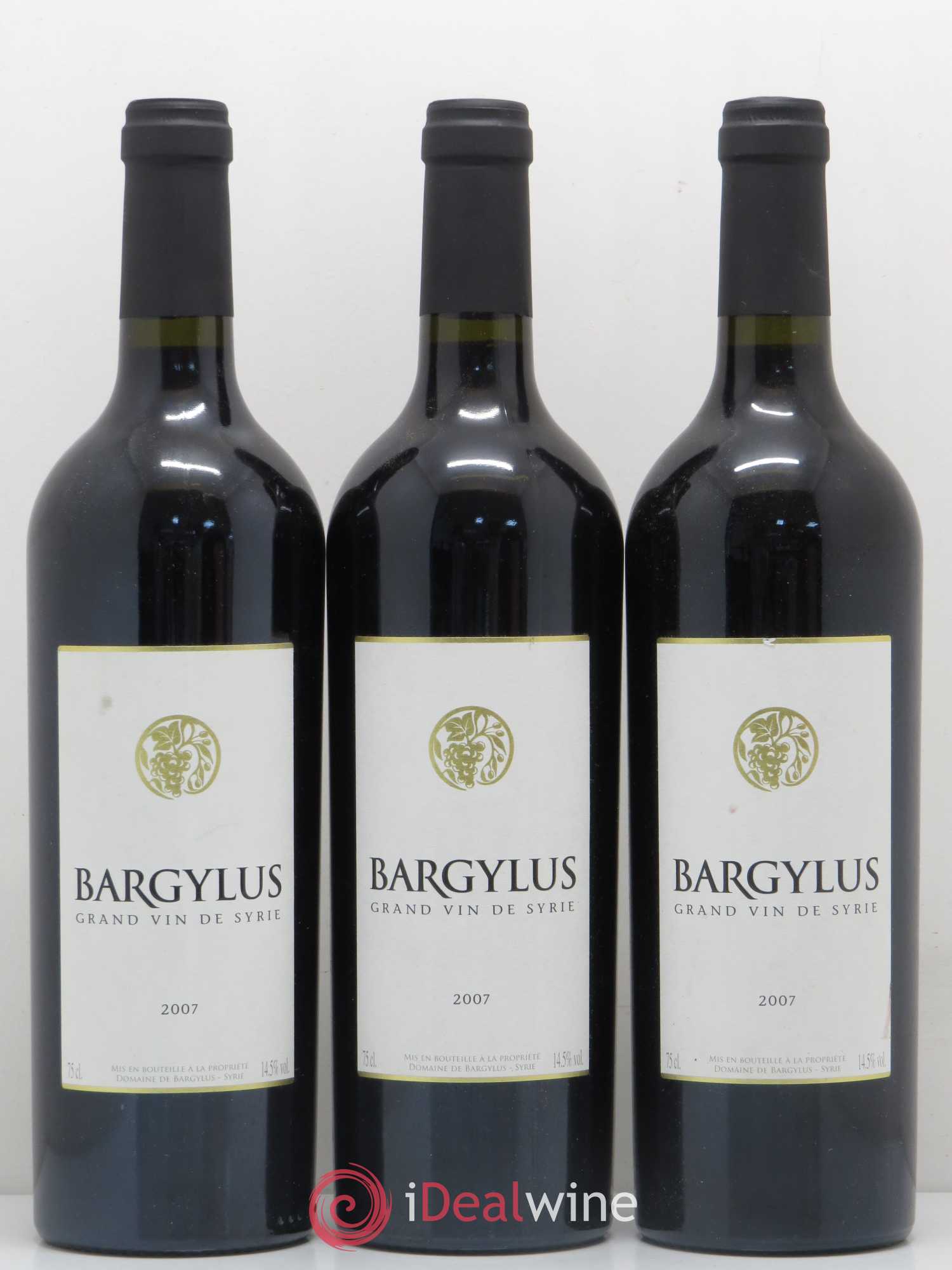 Vins Etrangers Syrie Bargylus 2007 - Lot de 6 bouteilles - 2
