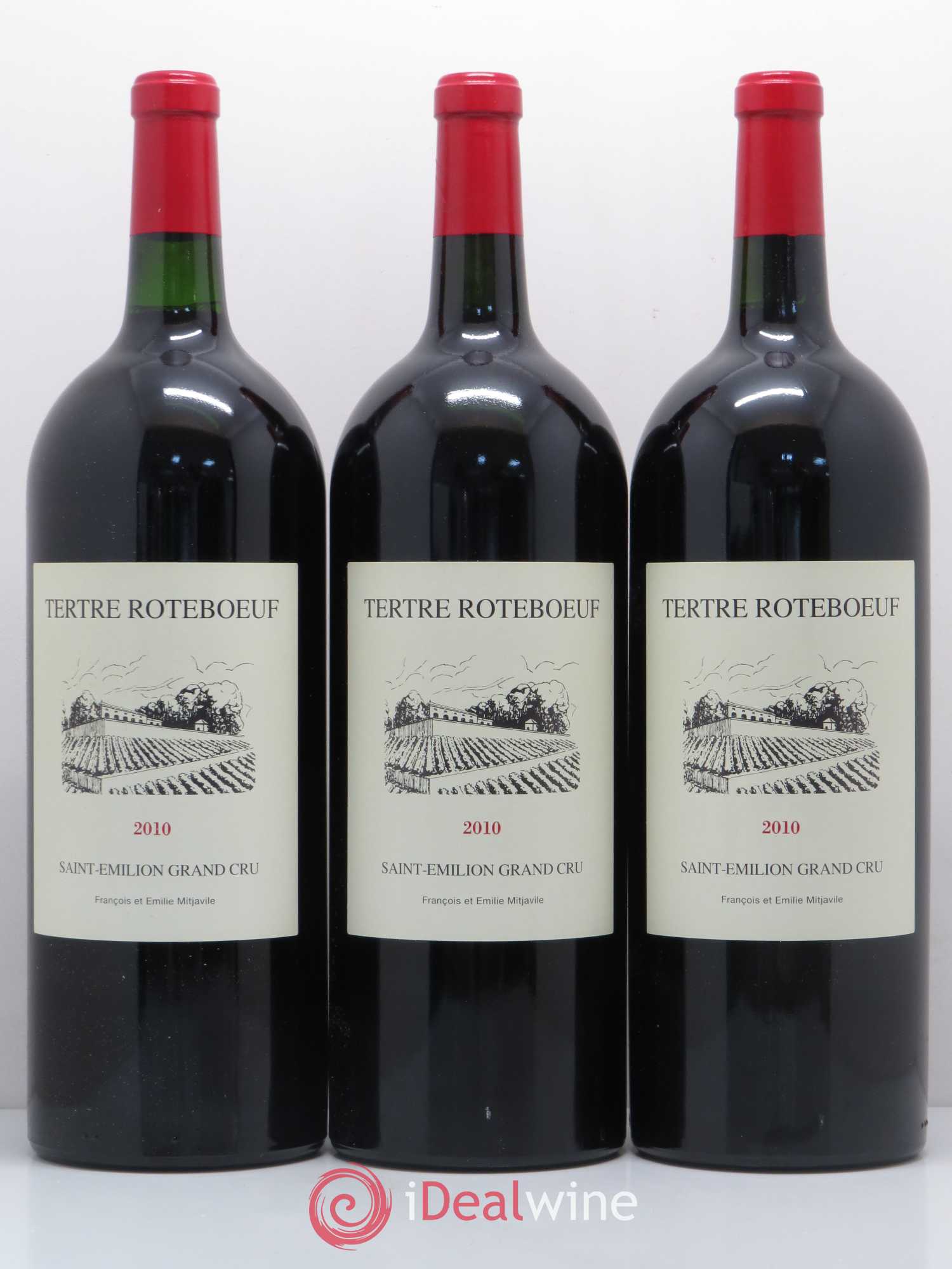 Château Tertre Roteboeuf 2010 - Lot de 6 magnums - 1