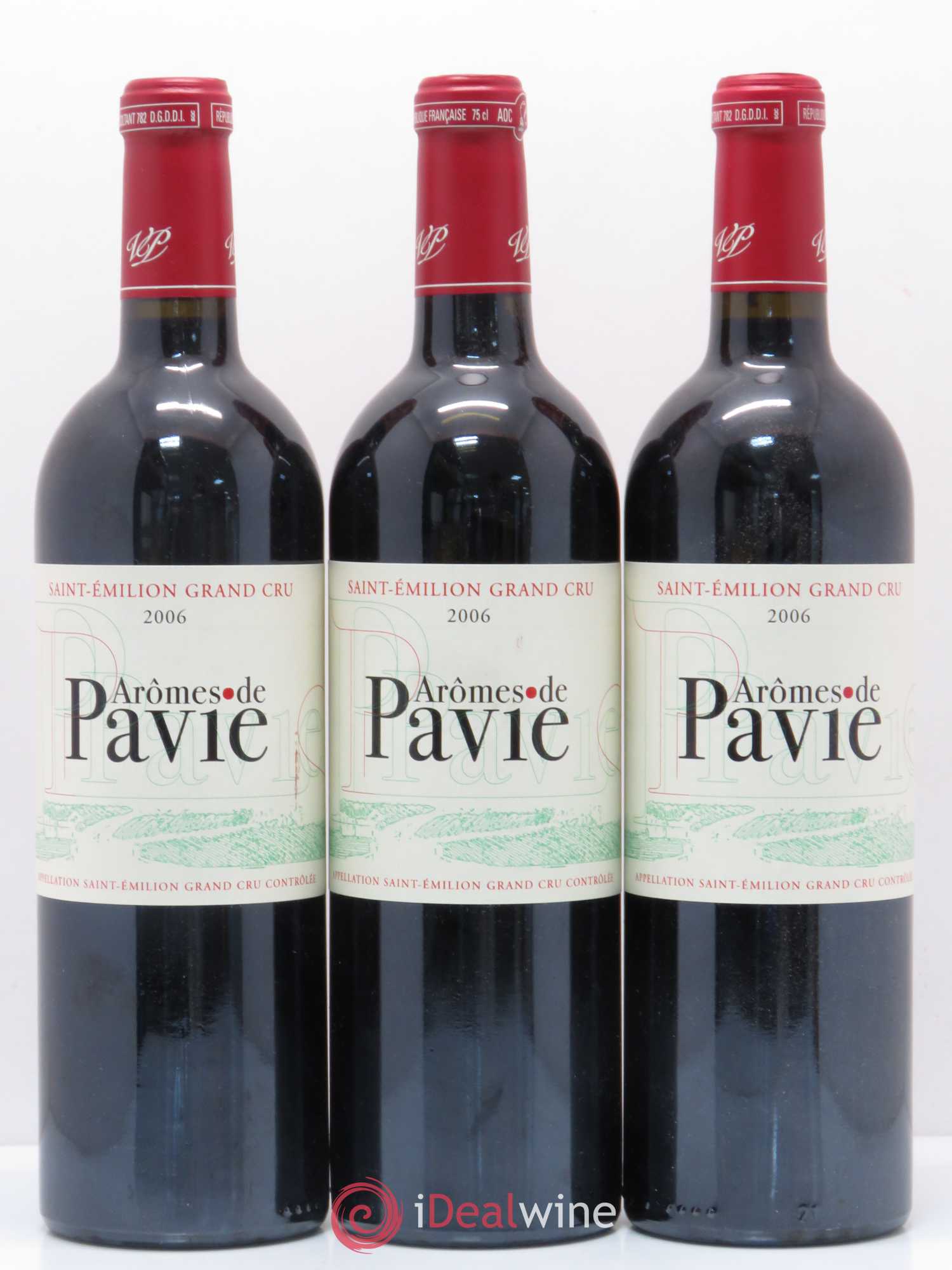 Saint-Émilion Arome de Pavie 2006 - Posten von 3 Flaschen - 0