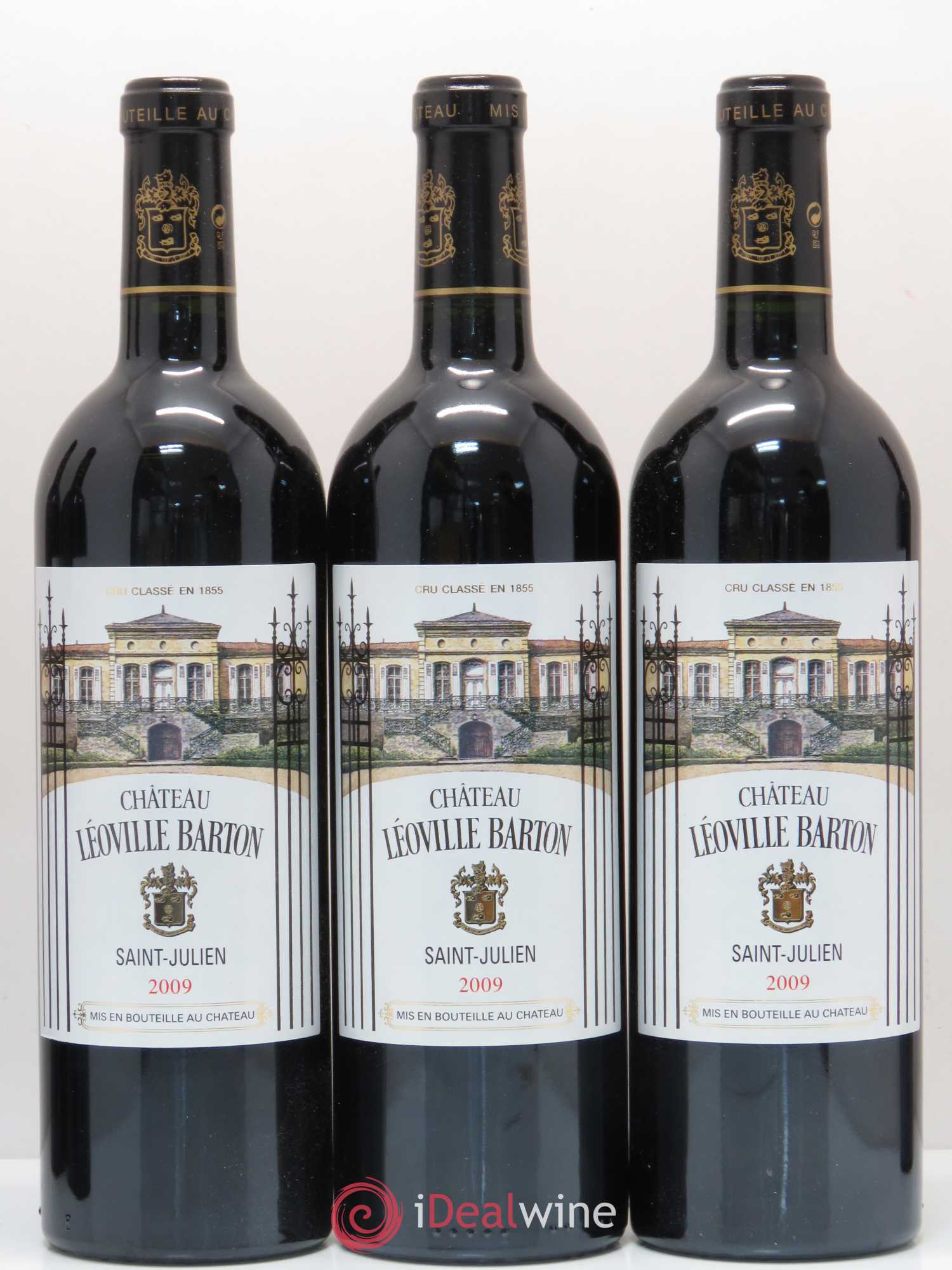 Château Léoville Barton 2ème Grand Cru Classé 2009 - Lot de 6 bouteilles - 1