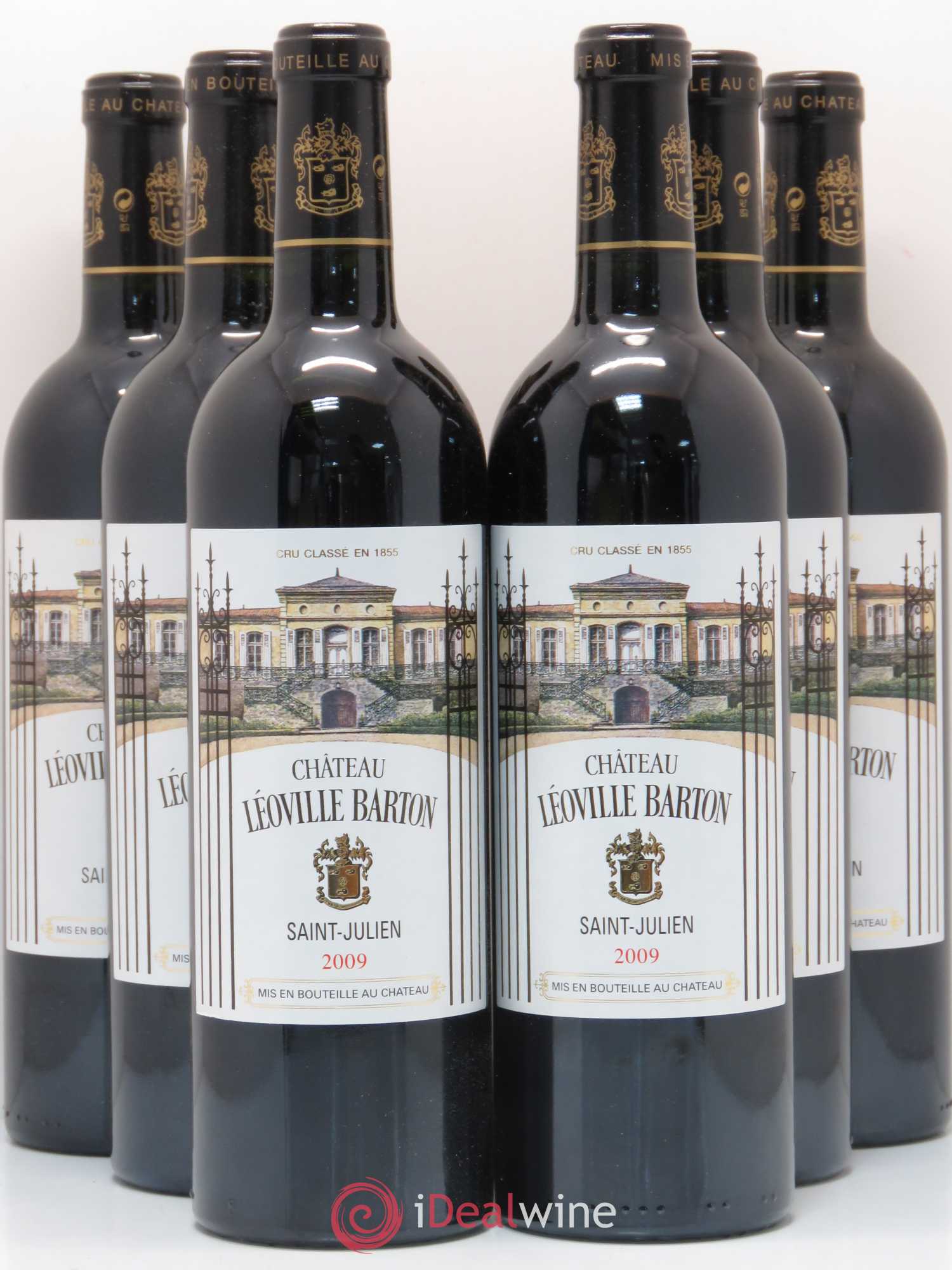 Château Léoville Barton 2ème Grand Cru Classé 2009 - Lot de 6 bouteilles - 0