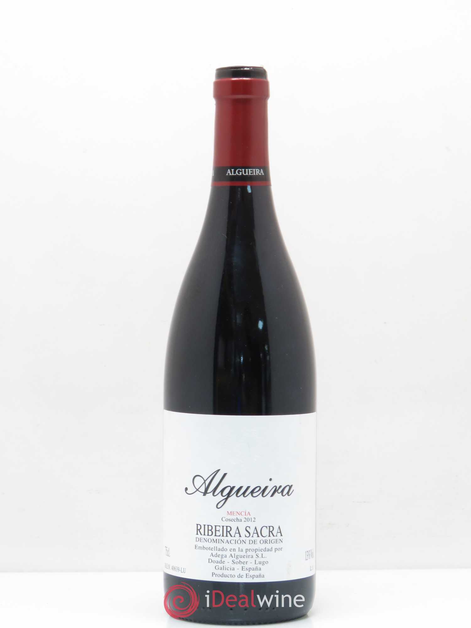 Espagne Algueira Ribeira Sacra 2012 - Posten von 1 Flasche - 0