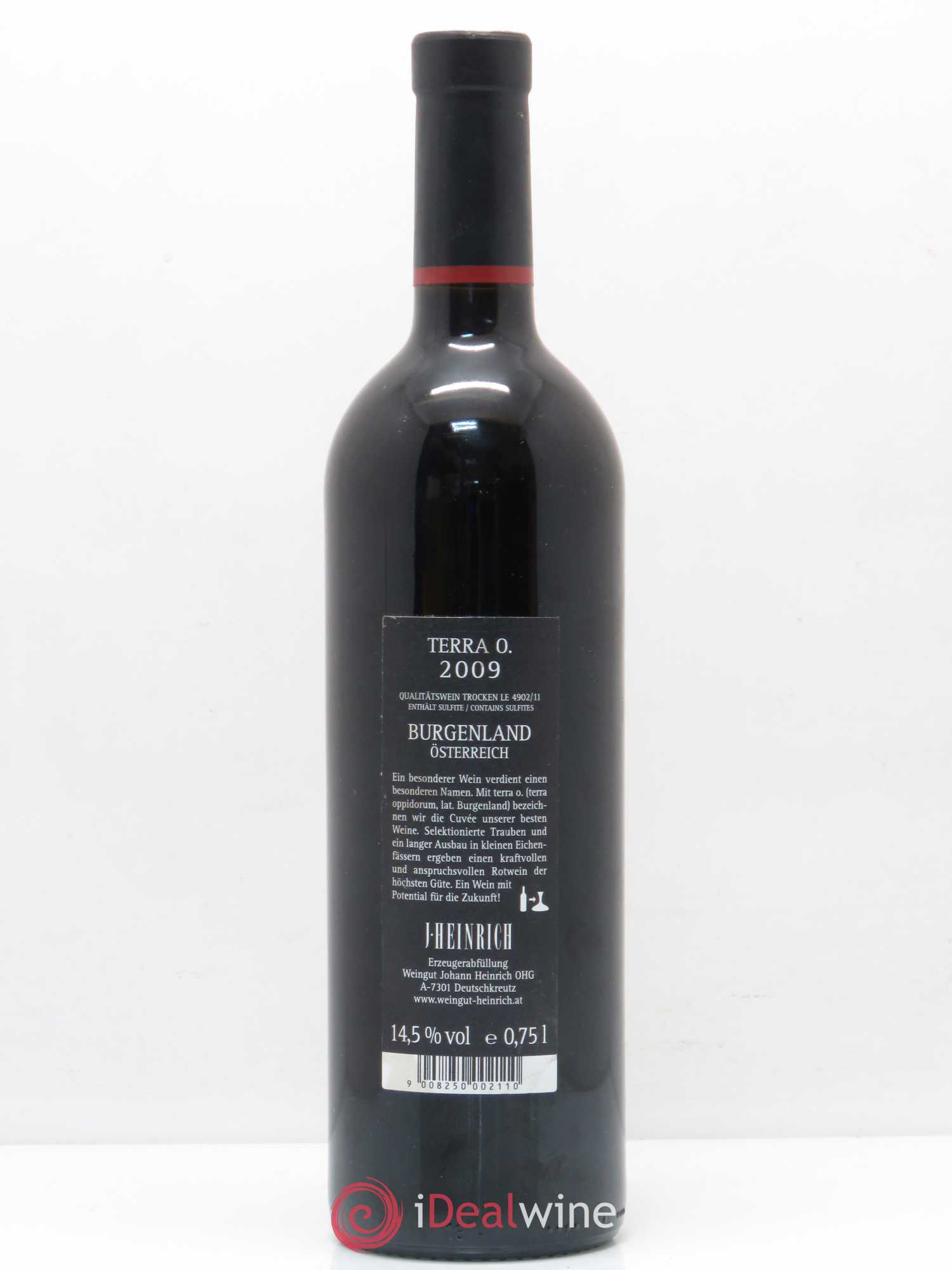 Autriche Terra O. J. Heinrich 2009 - Posten von 1 Flasche - 1