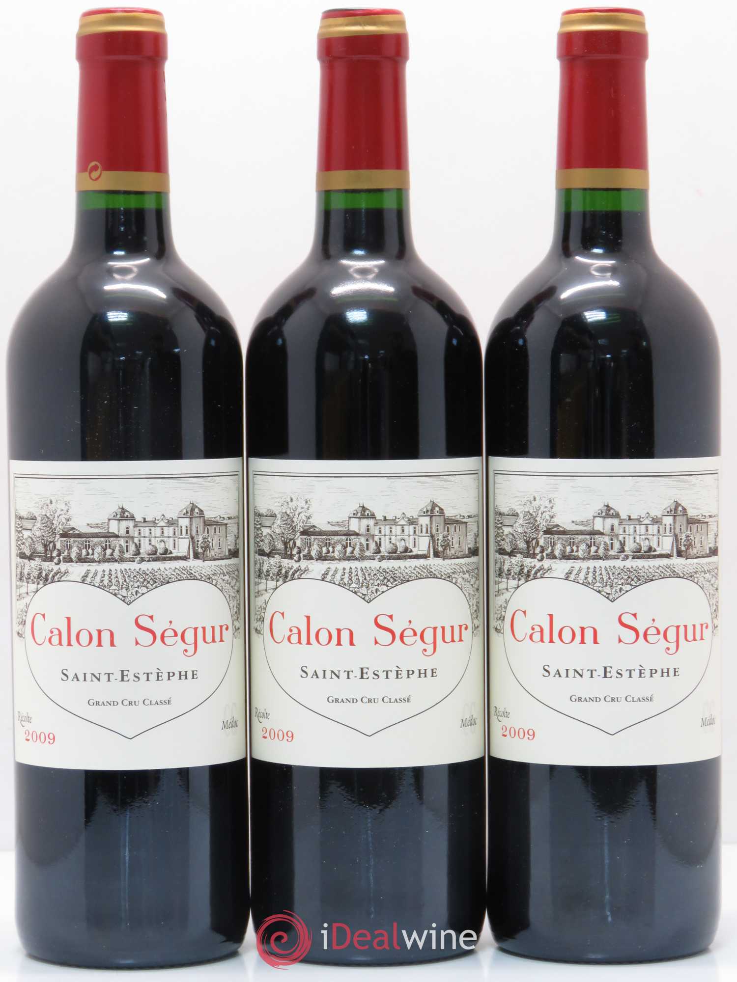 Château Calon Ségur 3ème Grand Cru Classé 2009 - Lot de 12 bouteilles - 4