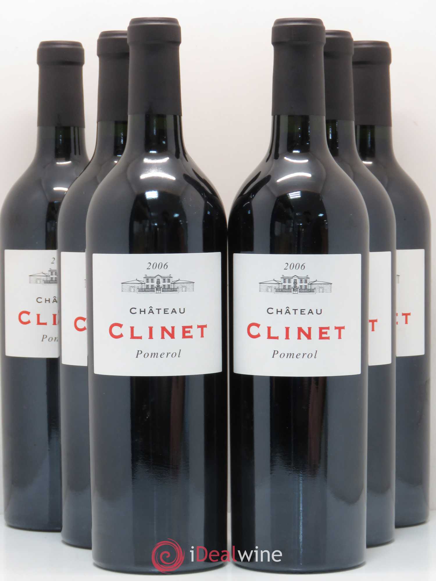 Château Clinet 2006 - Lot de 6 bouteilles - 0