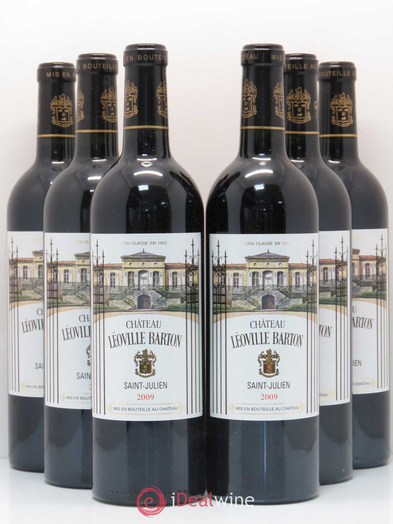 Château Léoville Barton 2ème Grand Cru Classé 2009 - Lot de 6 bouteilles - 0