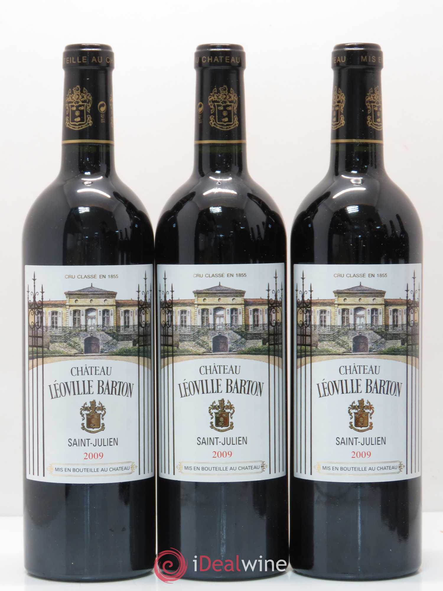 Château Léoville Barton 2ème Grand Cru Classé 2009 - Lot de 6 bouteilles - 1