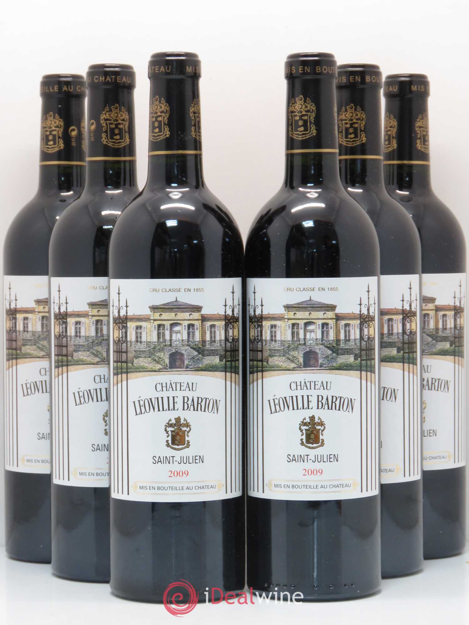 Château Léoville Barton 2ème Grand Cru Classé 2009 - Lot de 6 bouteilles - 0