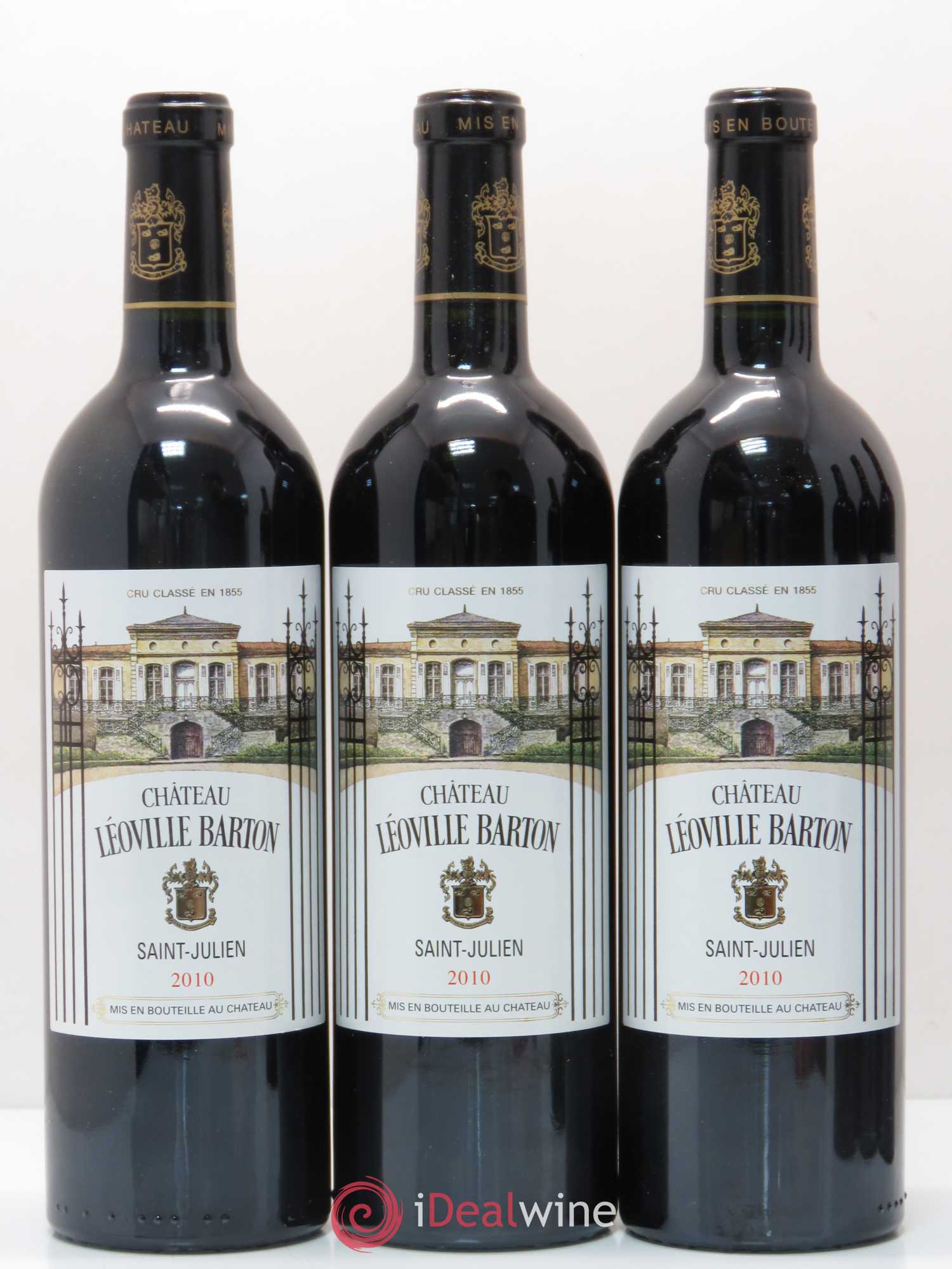 Château Léoville Barton 2ème Grand Cru Classé 2010 - Lot de 6 bouteilles - 1
