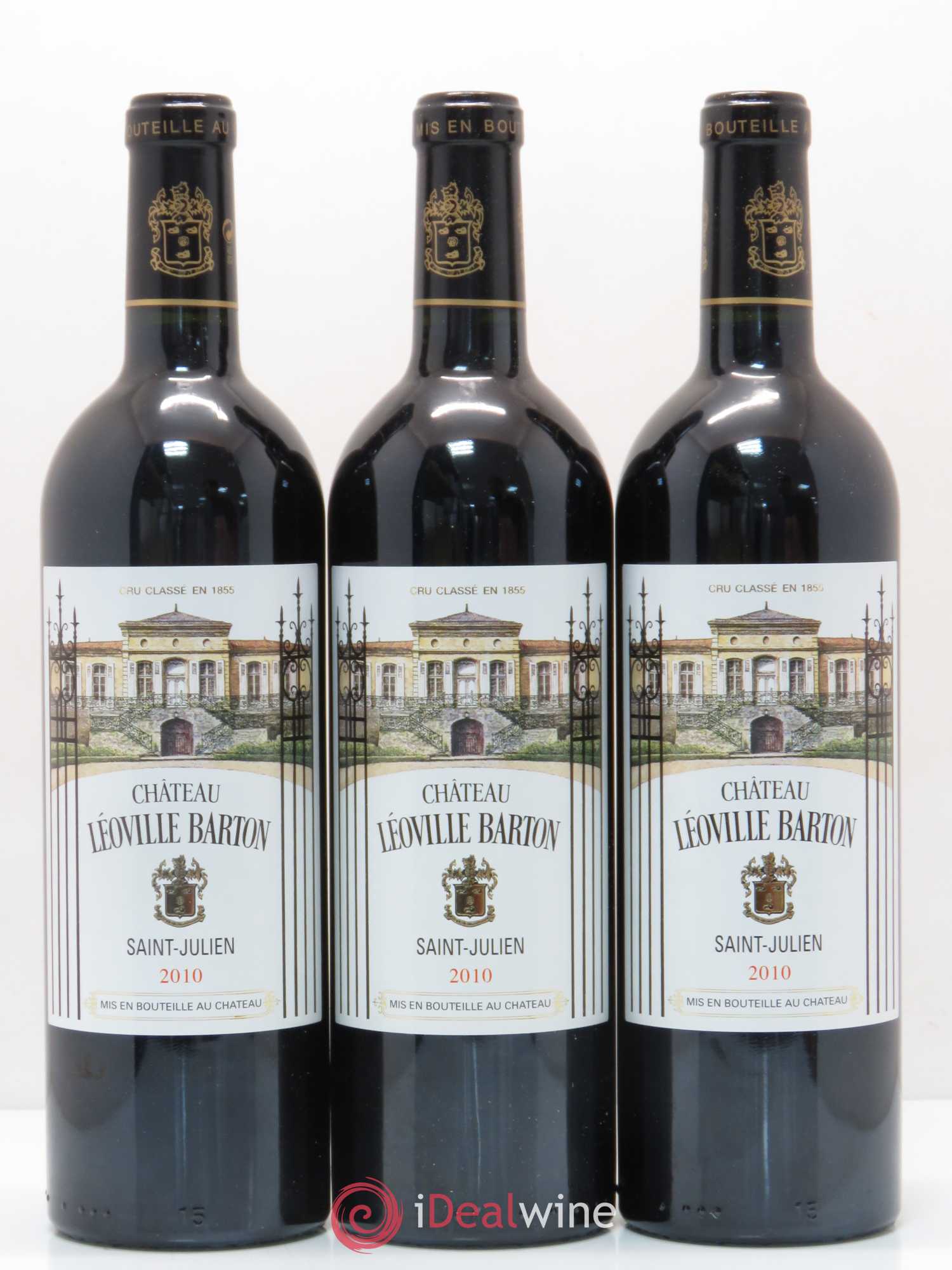Château Léoville Barton 2ème Grand Cru Classé 2010 - Lot de 6 bouteilles - 2