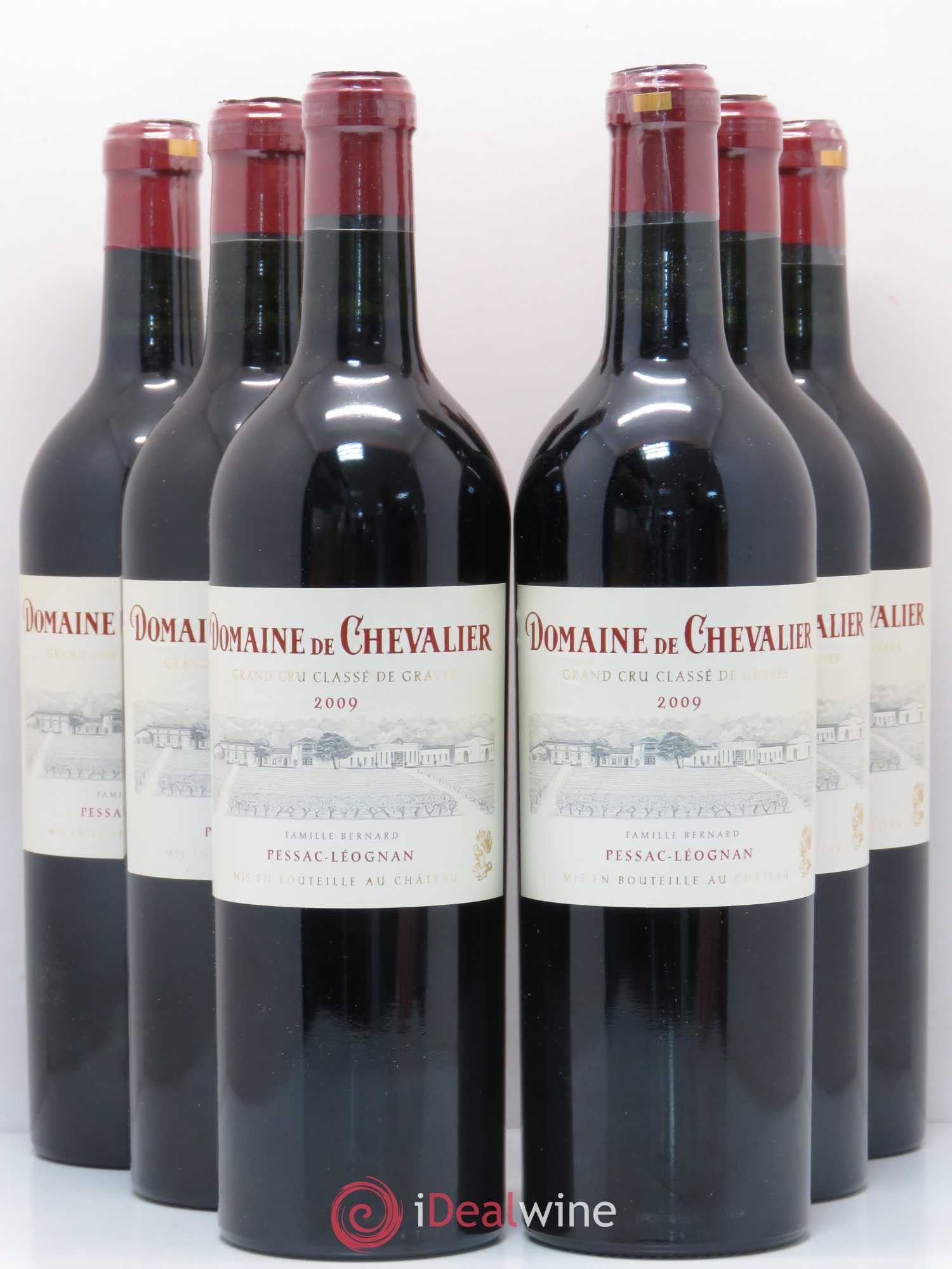 Domaine de Chevalier Cru Classé de Graves 2009 - Lot de 6 bouteilles - 0