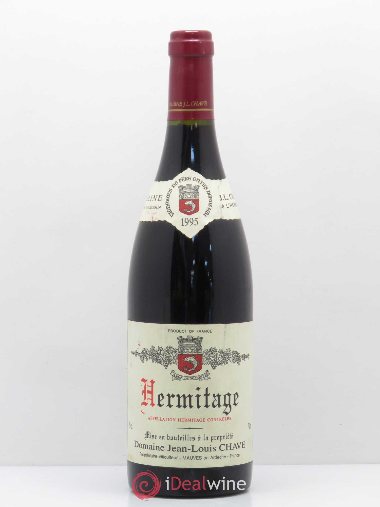 Hermitage Jean-Louis Chave 1995 - Lot de 1 bouteille - 0