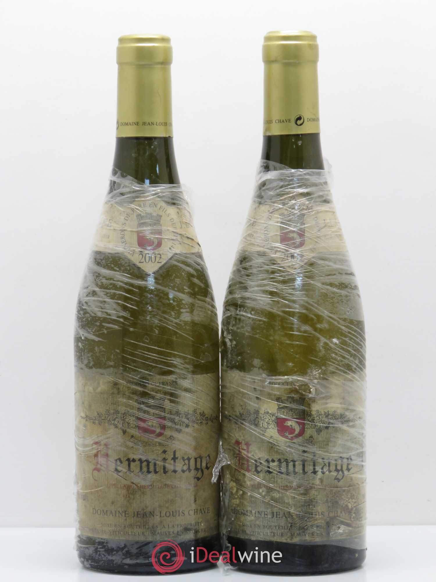 Hermitage Jean-Louis Chave 2002 - Lot de 2 bouteilles - 0